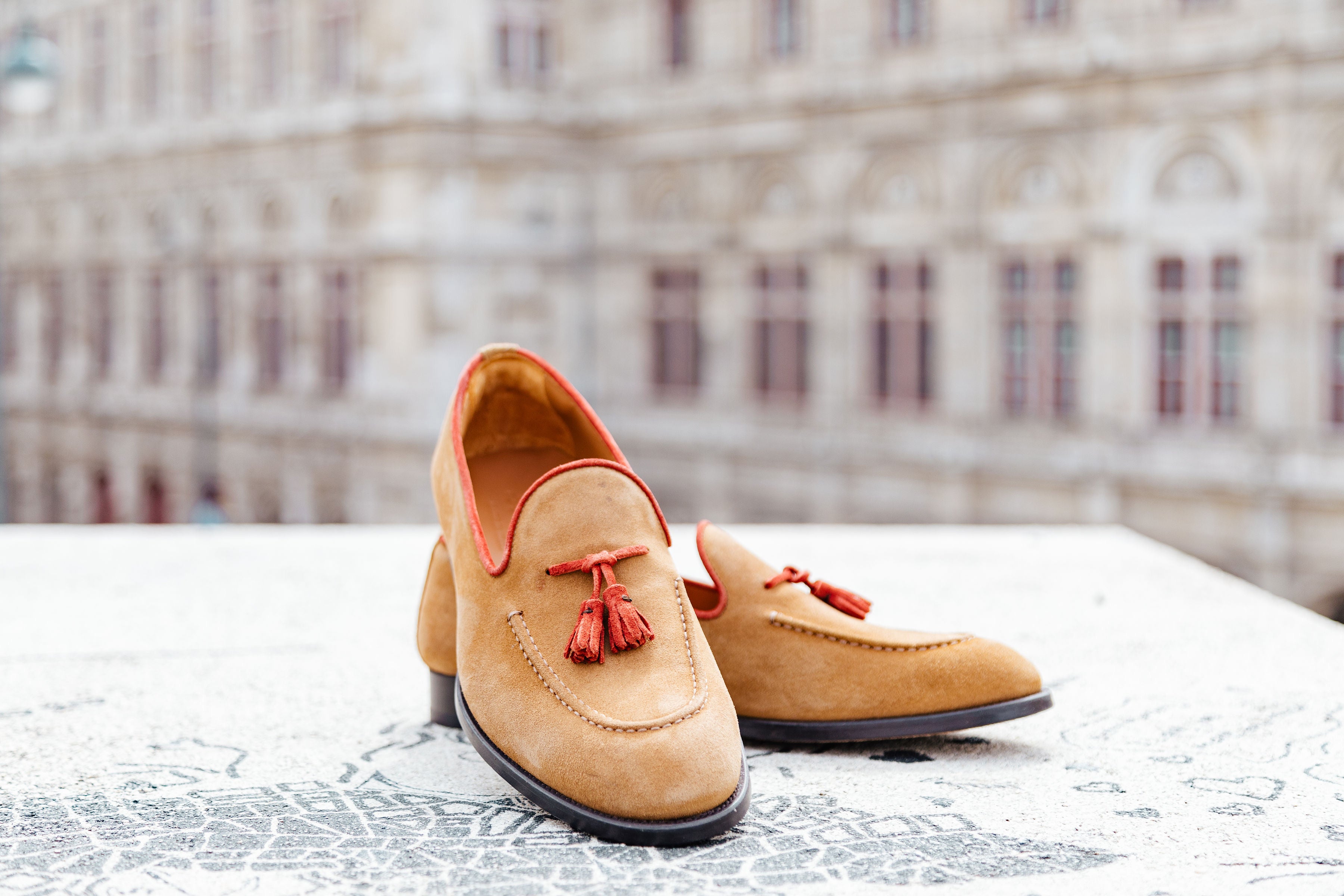 Herren Tasselloafer Sabbia - Rust