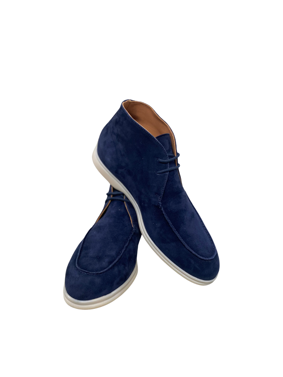 Herren Ankle Loafer Navy
