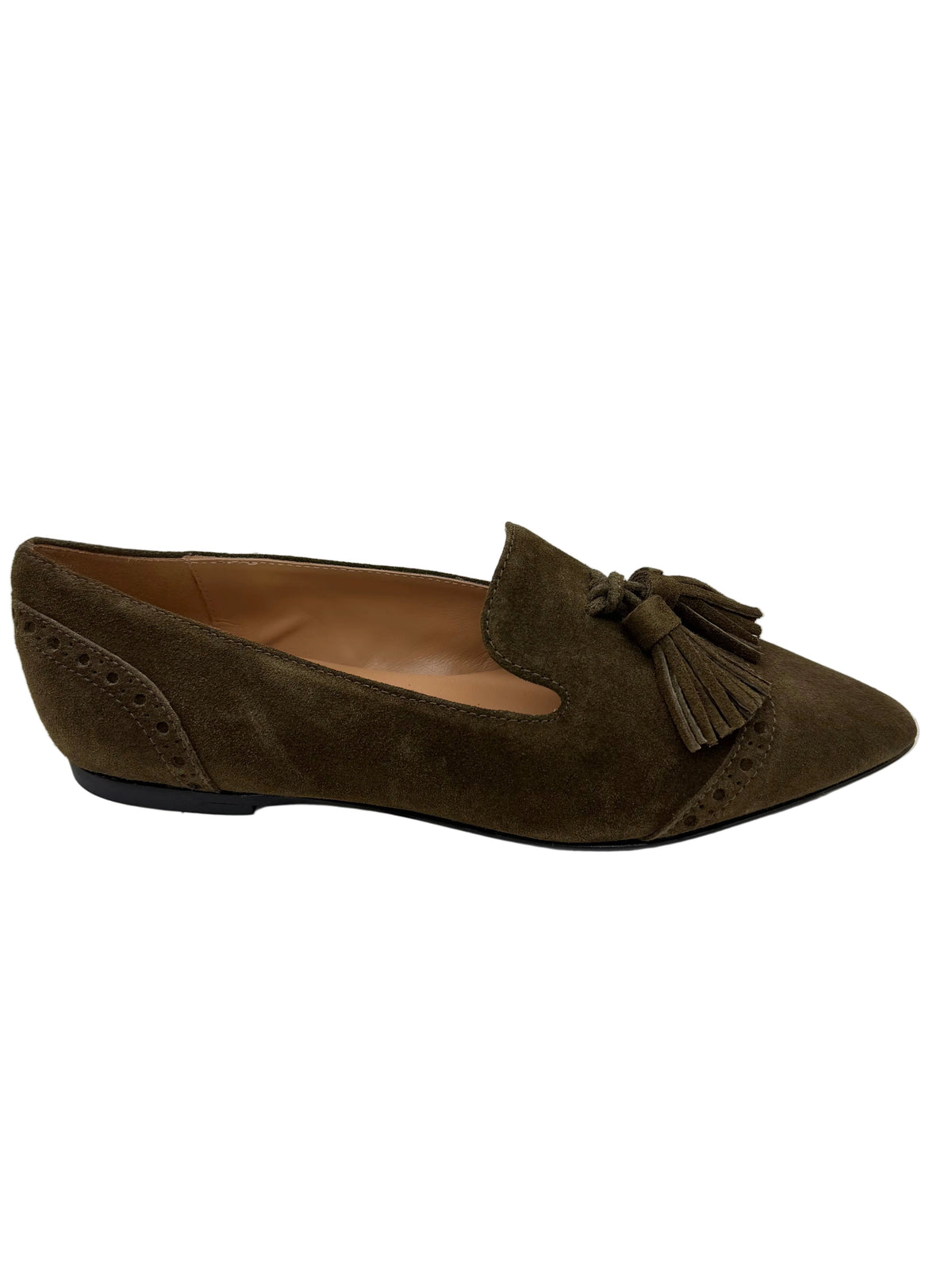 SHOOTINGSCHUH Oliva Budapester Tasselloafer Pointy 41
