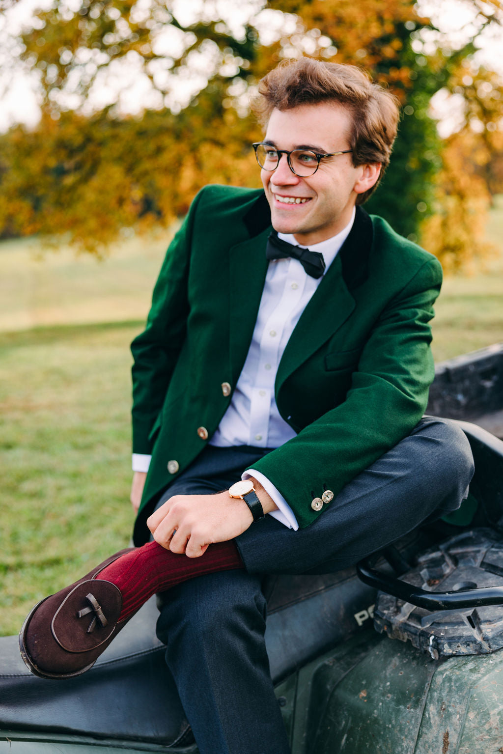 Herren Bowtie Schleifenloafer T Moro