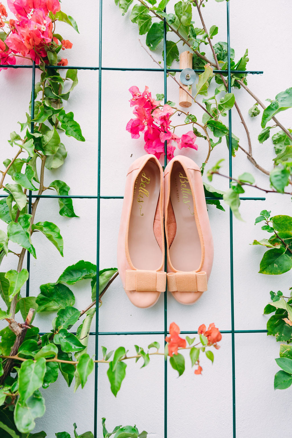 Peach Ballerina Pumps