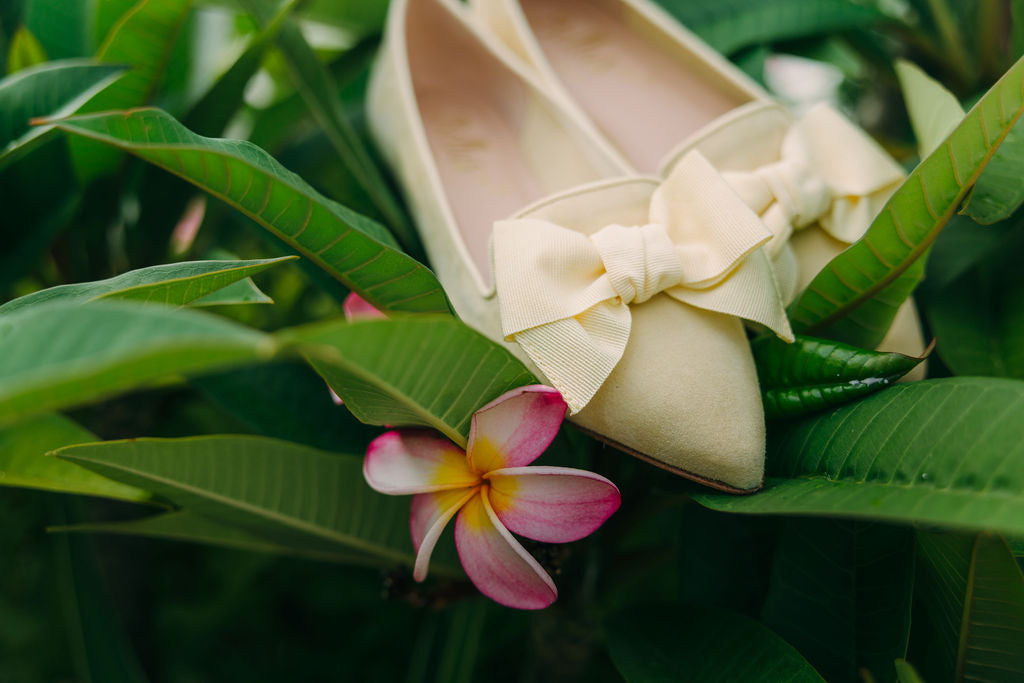 Citrus-Paglia bow loafer Pointy