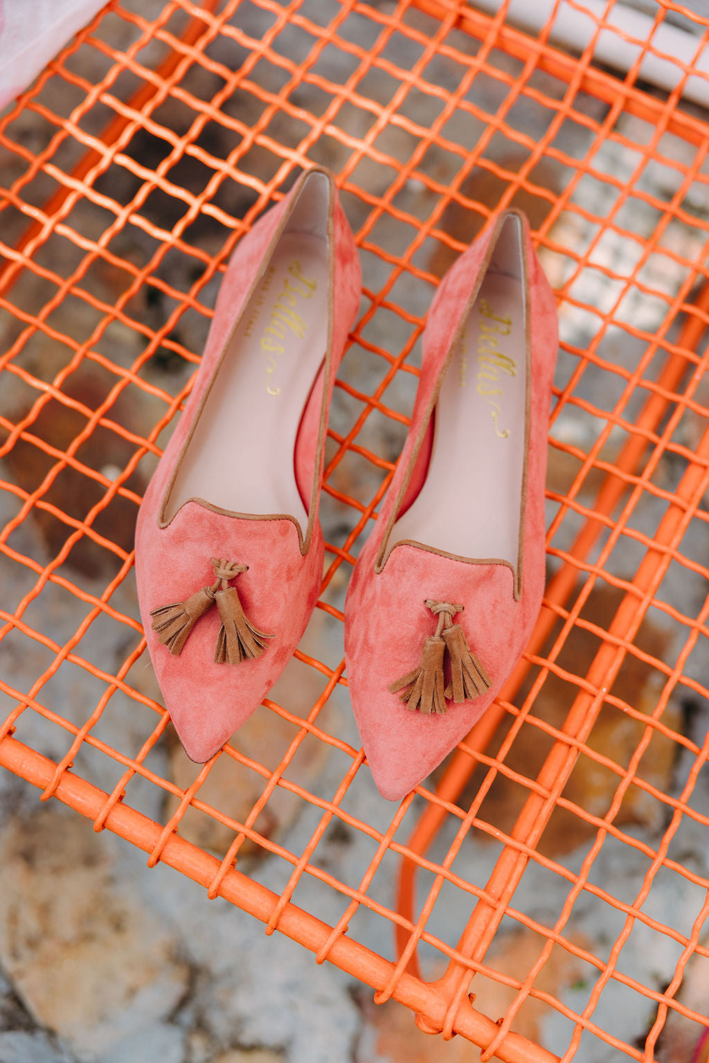 Melon-Sella Tasselloafer Pointy (kurzer Tassel)