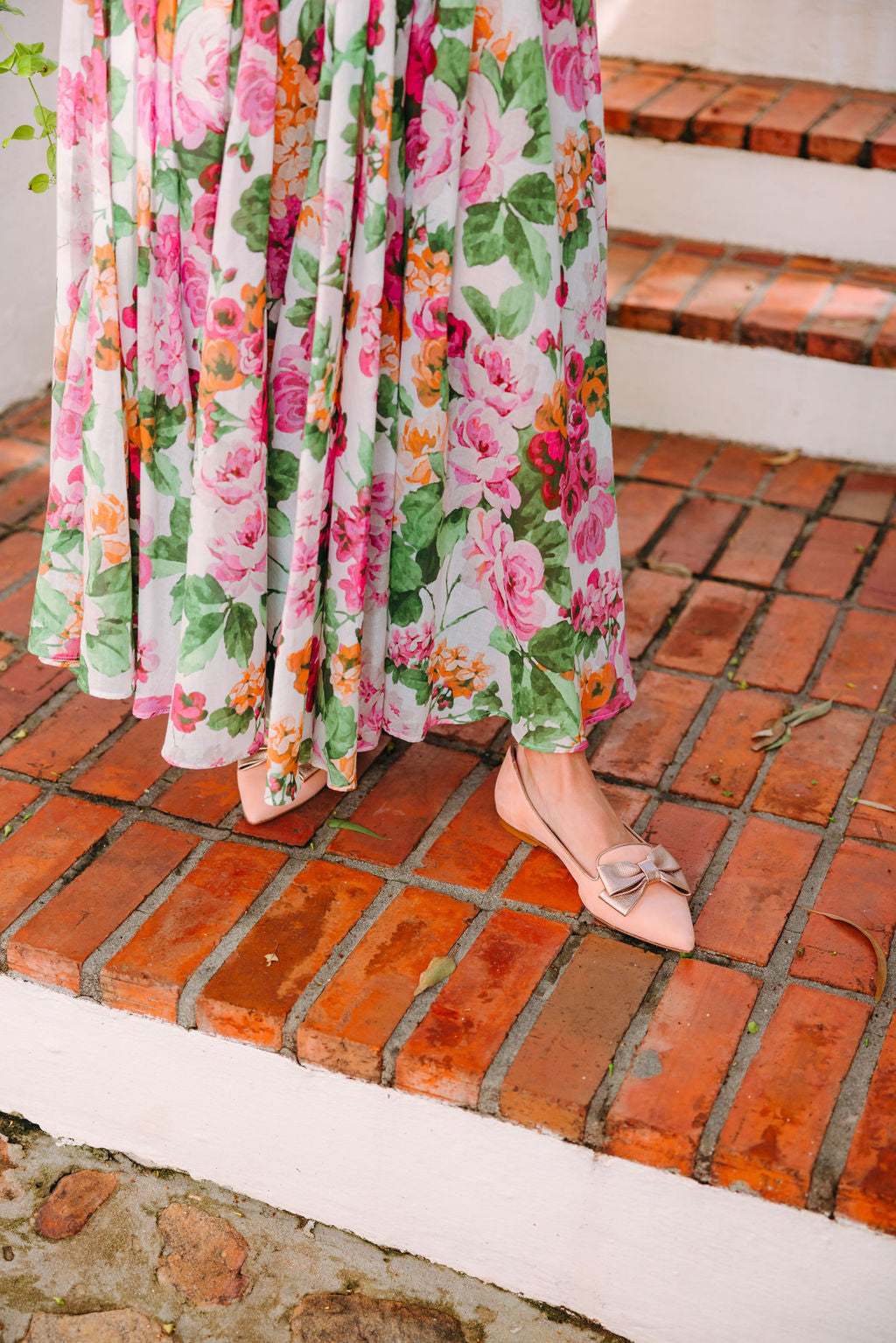 Arancio-Rame Schleifenloafer Pointy