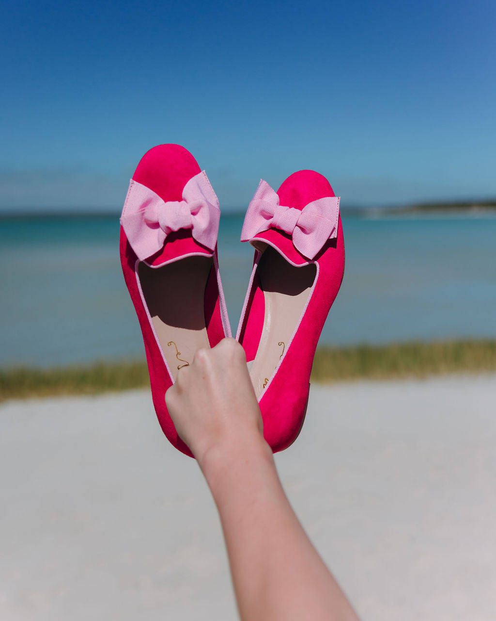 Fancy confetto bow loafers