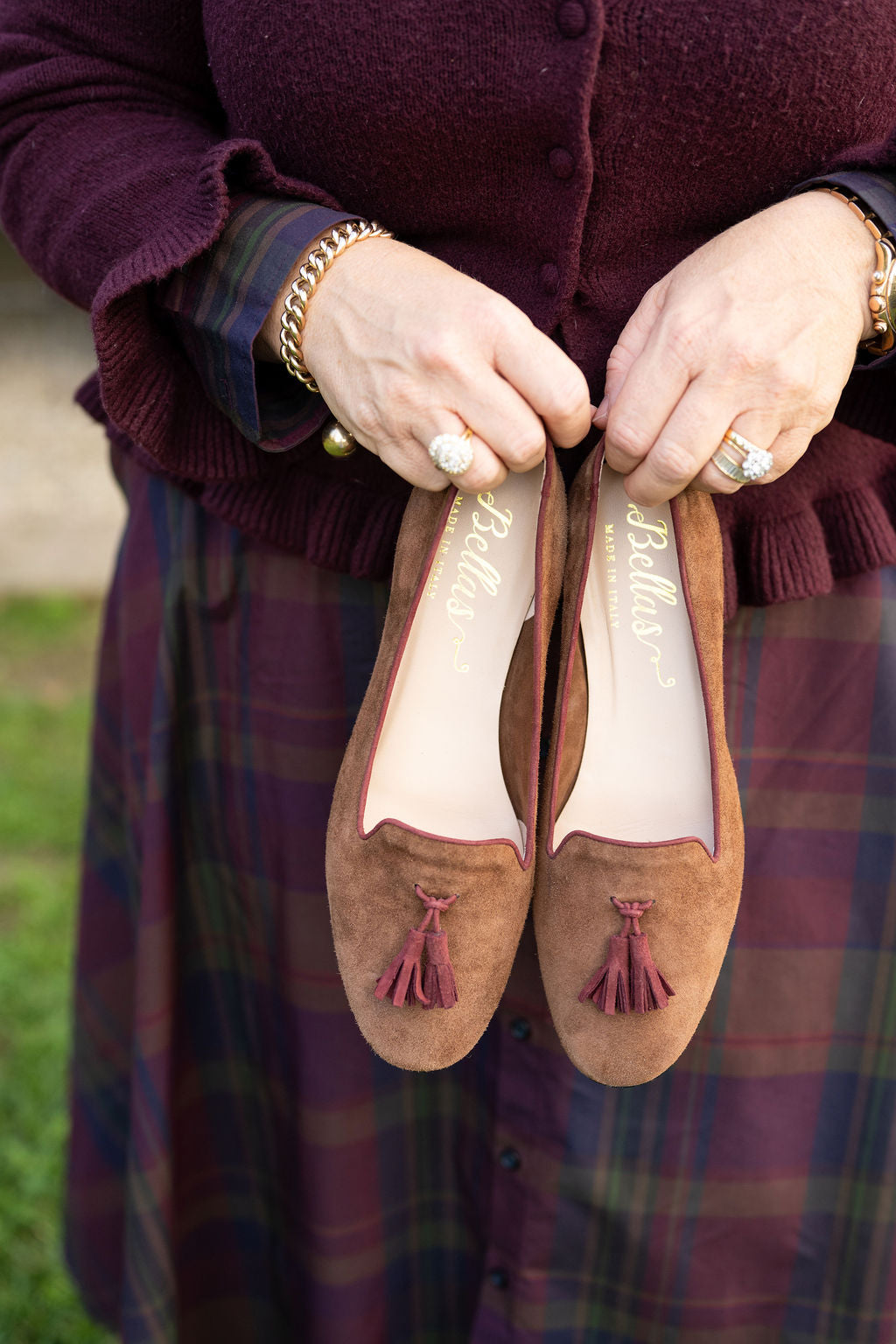 Russet-Syrah Tasselloafer Klassik