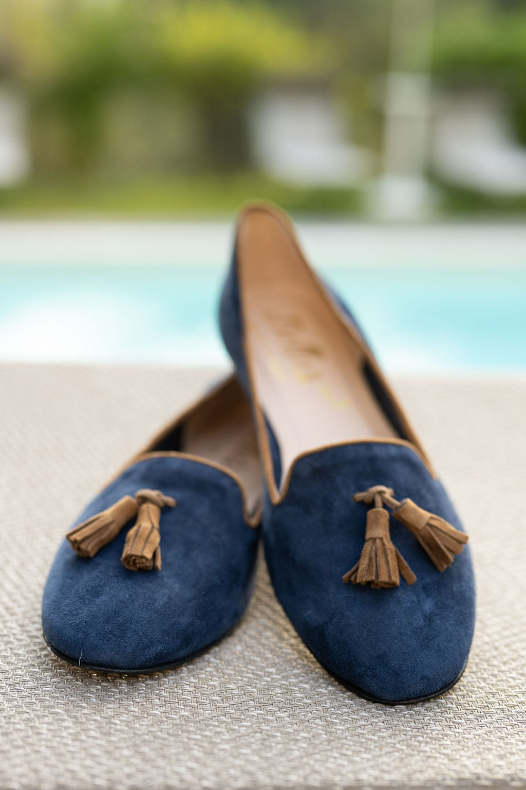 Peacoat-Marrone Tasselloafer Klassik