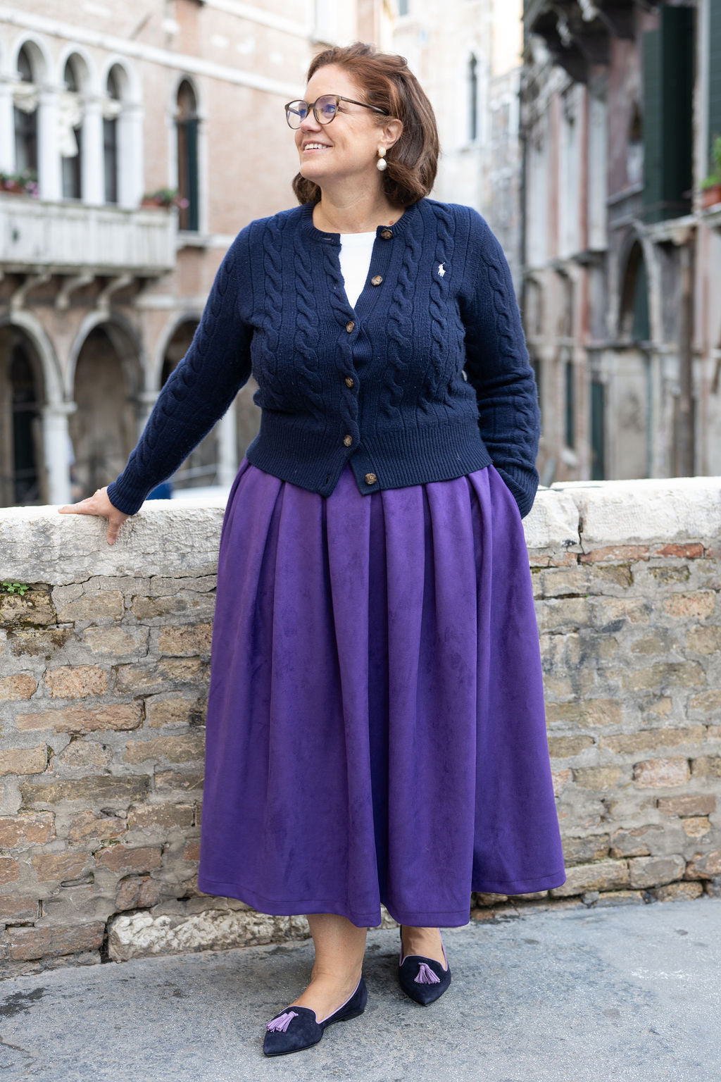 Peacoat-Bouganville Tasselloafer Pointy