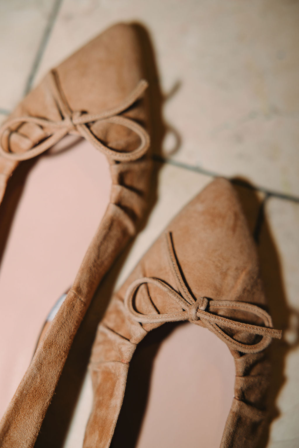 Legno Ruffle Schleifenloafer Pointy