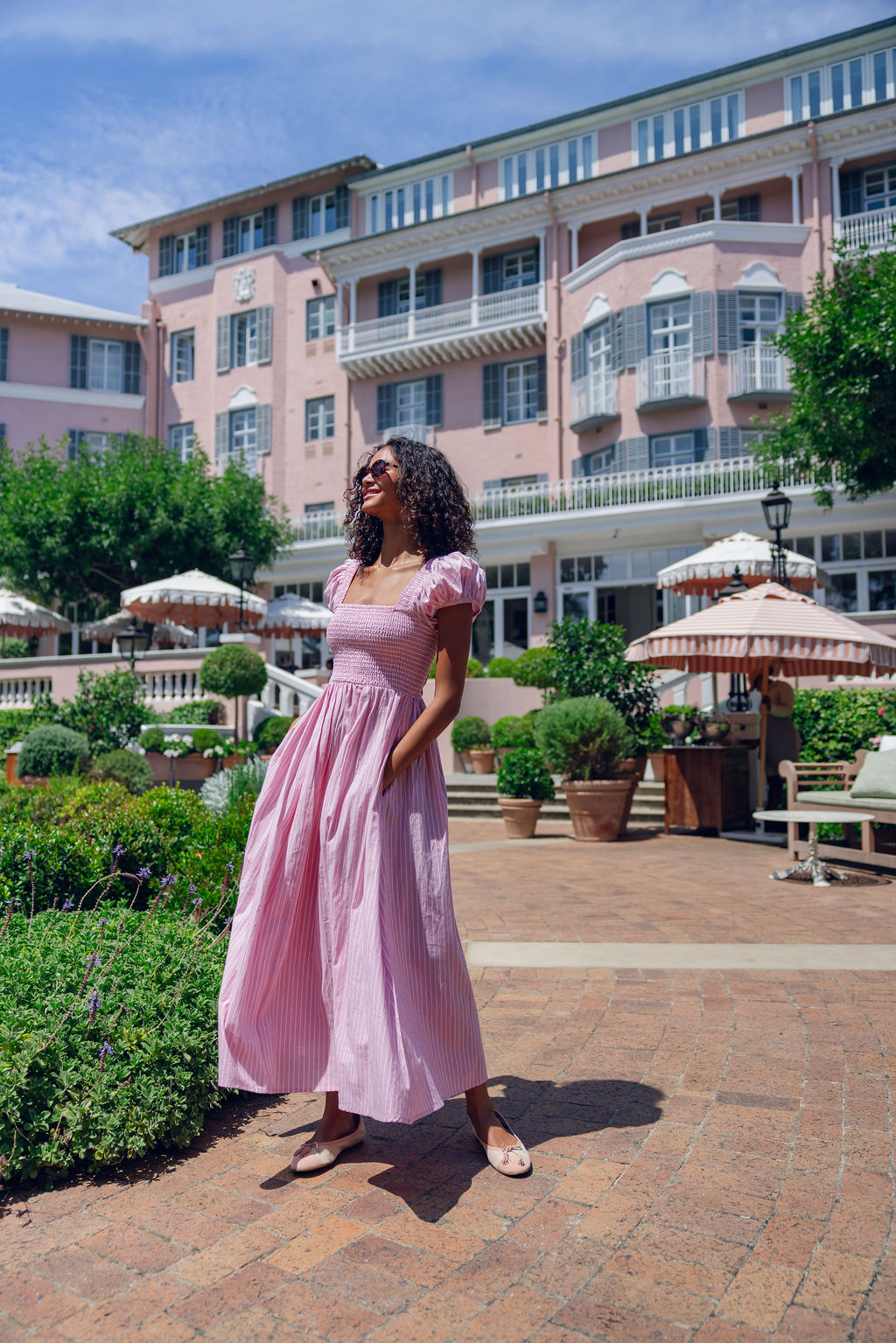 Peach-Plaster Ballerina