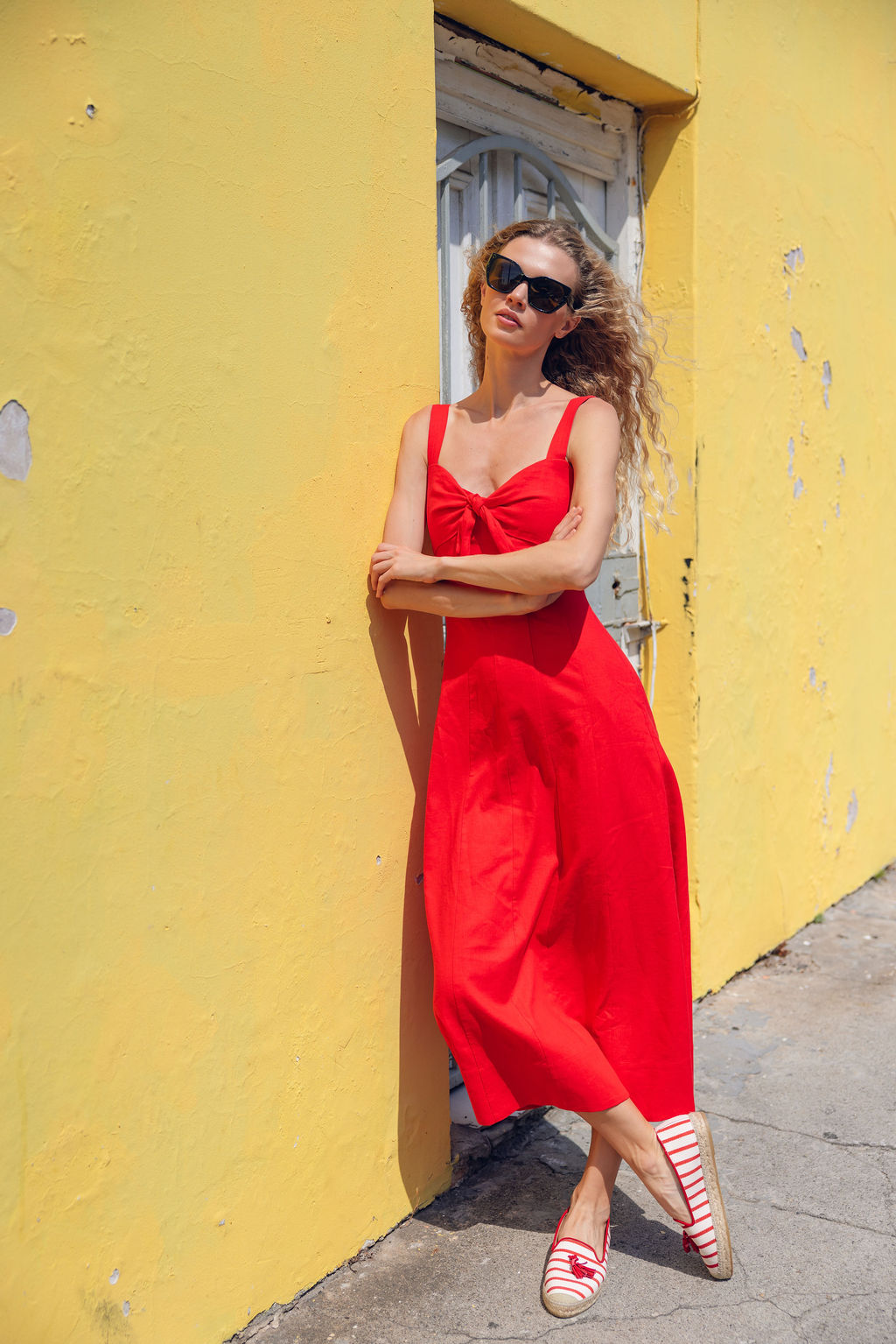 Rojo Stripes Espadrilles Classic