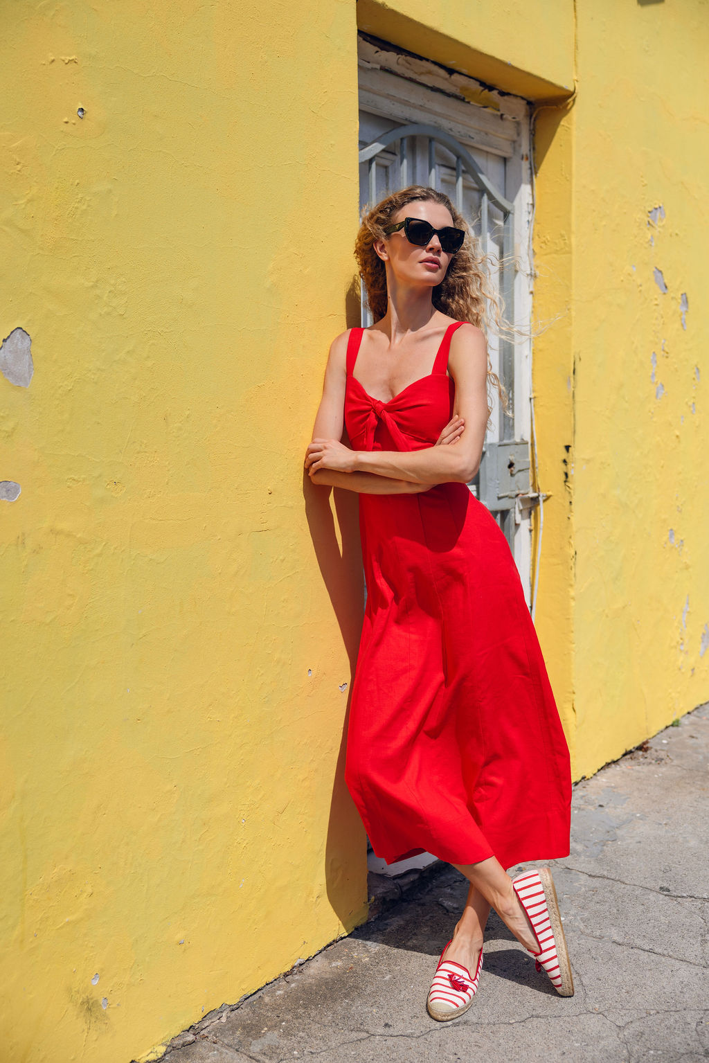 Rojo Stripes Espadrilles Classic