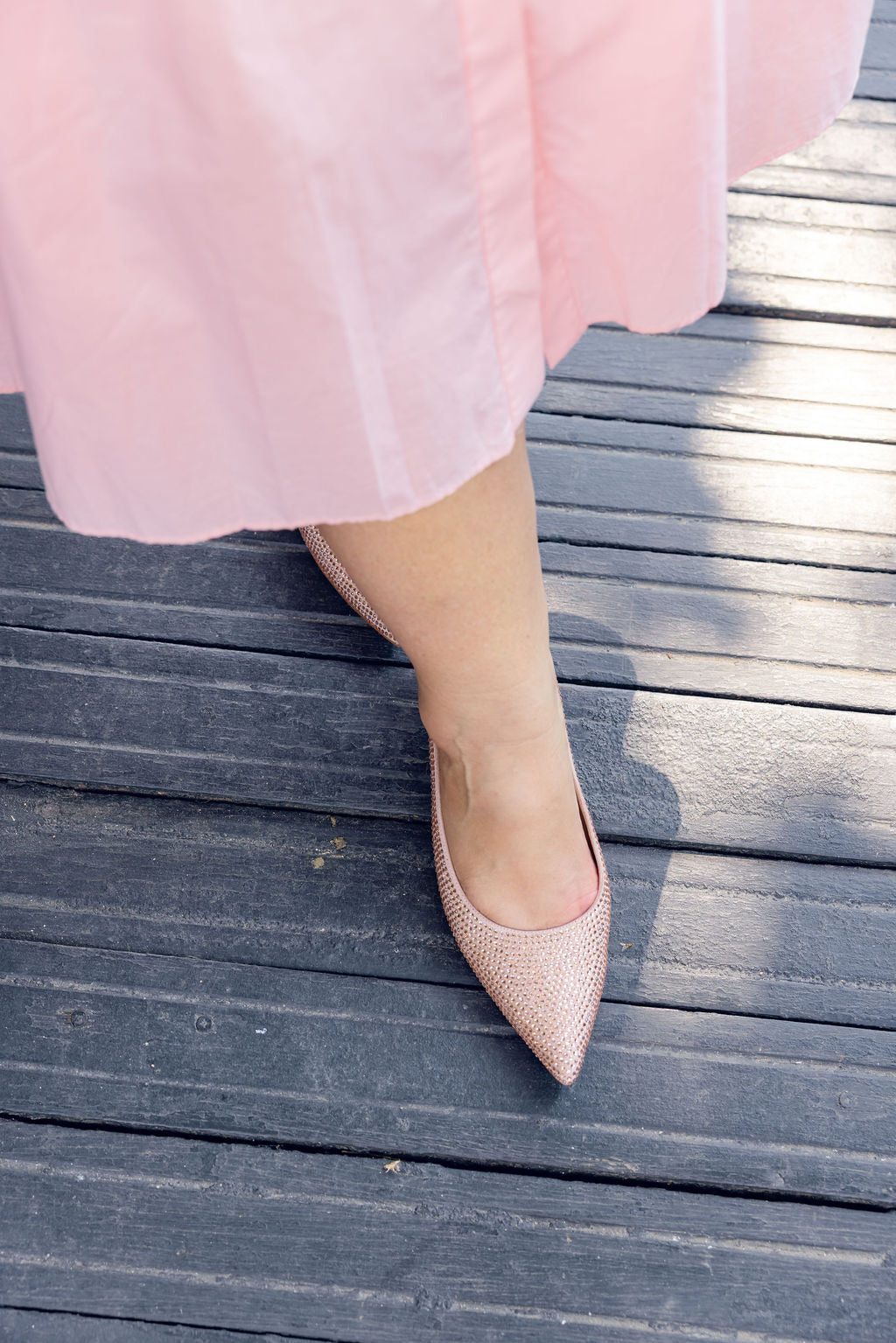 SHOOTINGSCHUH  Cipria Strass Pointy 41