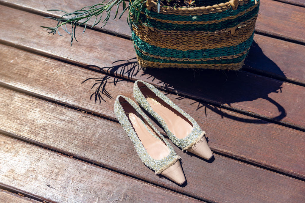 SHOOTINGSCHUH Xeno Tweed Pointy 41