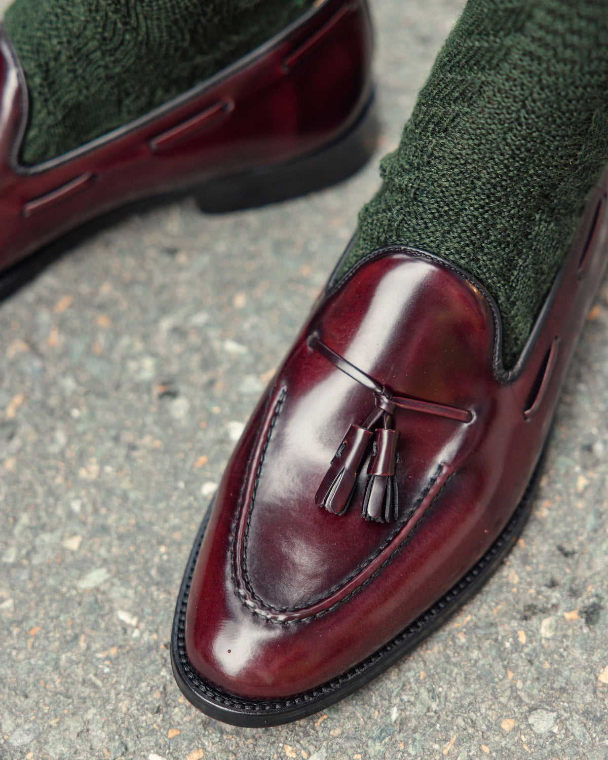 Herren Tasselloafer Antik Sirach
