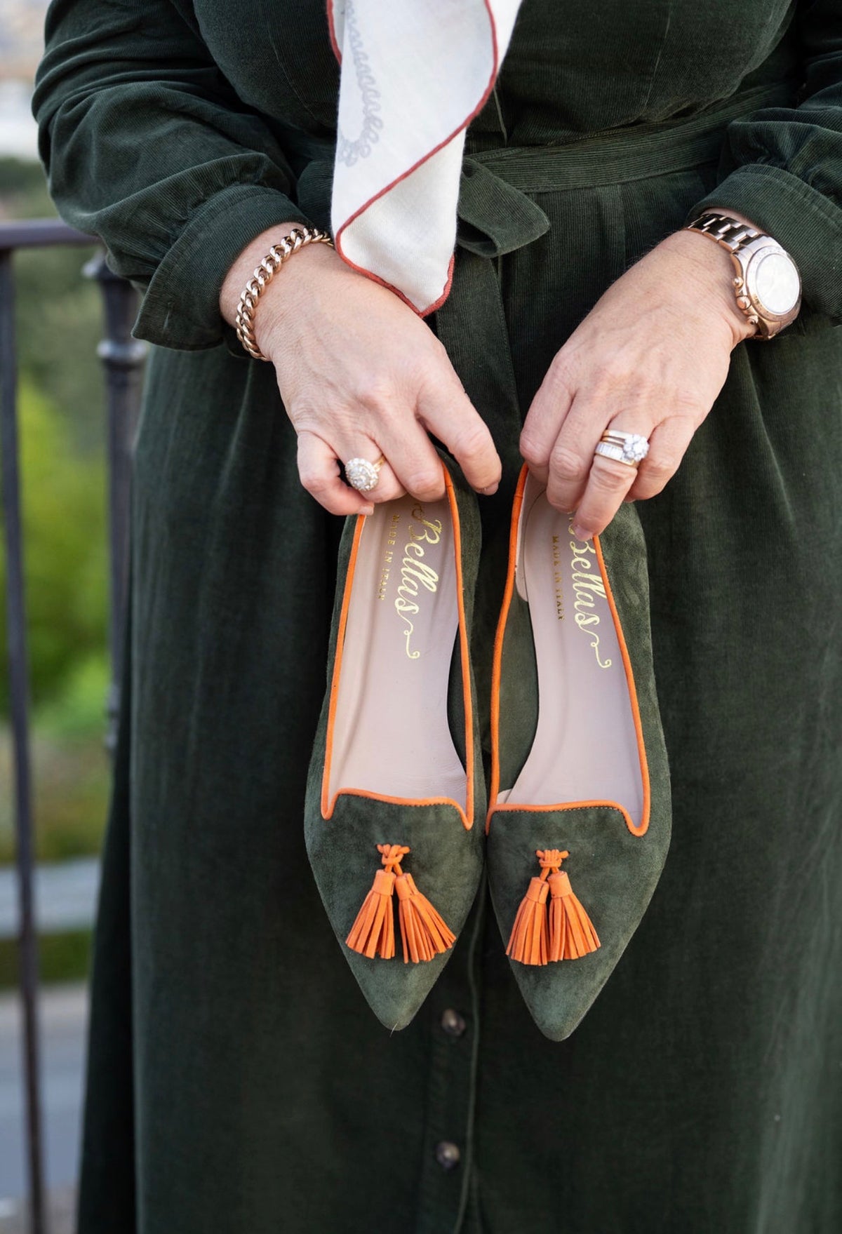 Selvatico-Mandarino Tasselloafer Pointy