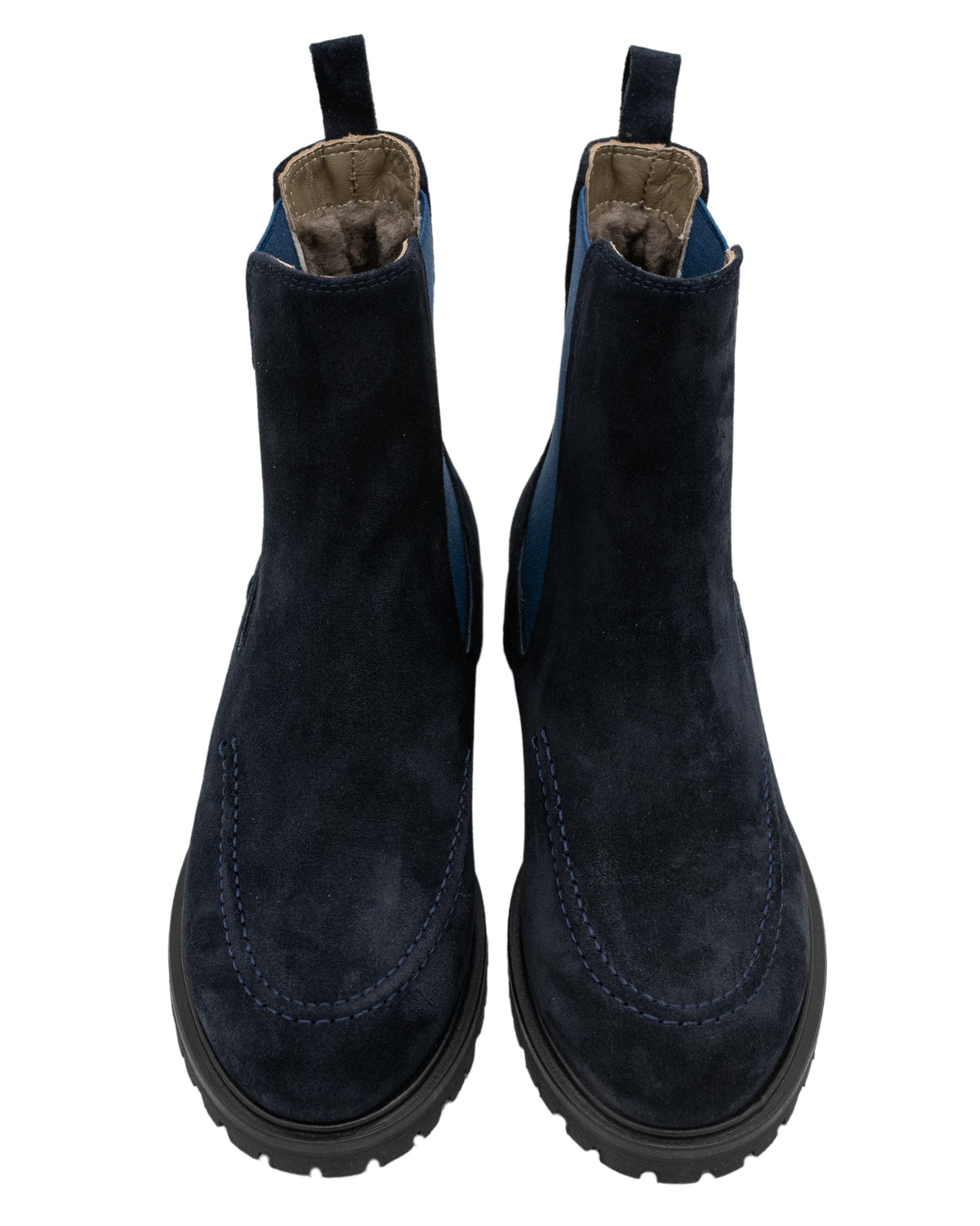 Abisso-Oceano Chelseaboots gefüttert