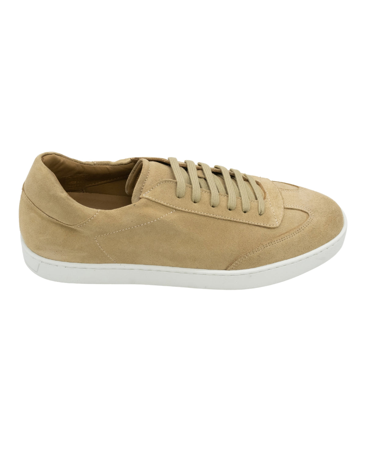 Beige Suede Sneaker Herren