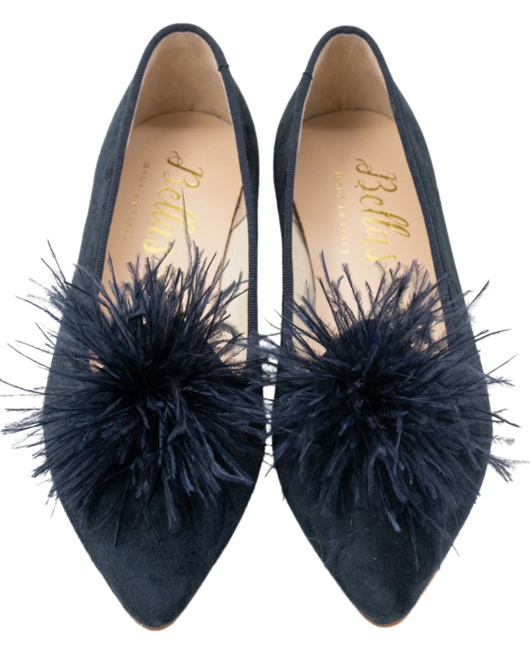 SHOOTINGSCHUH Blu Federn Pointy 41