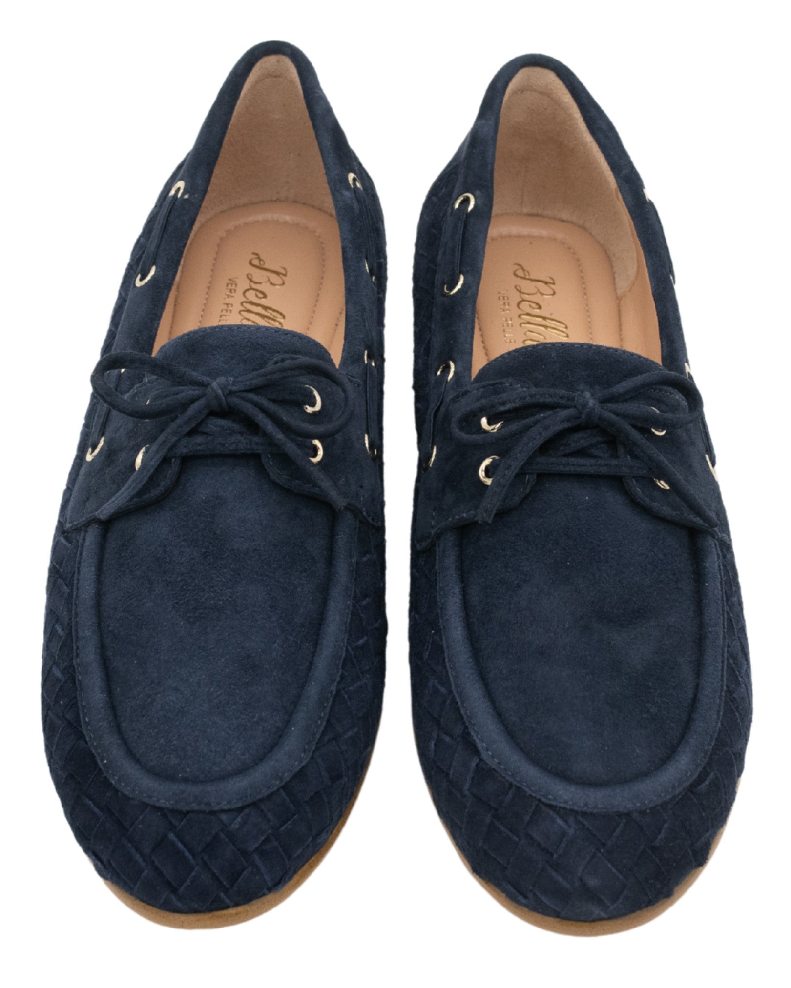 Blu Woven Bootsschuh