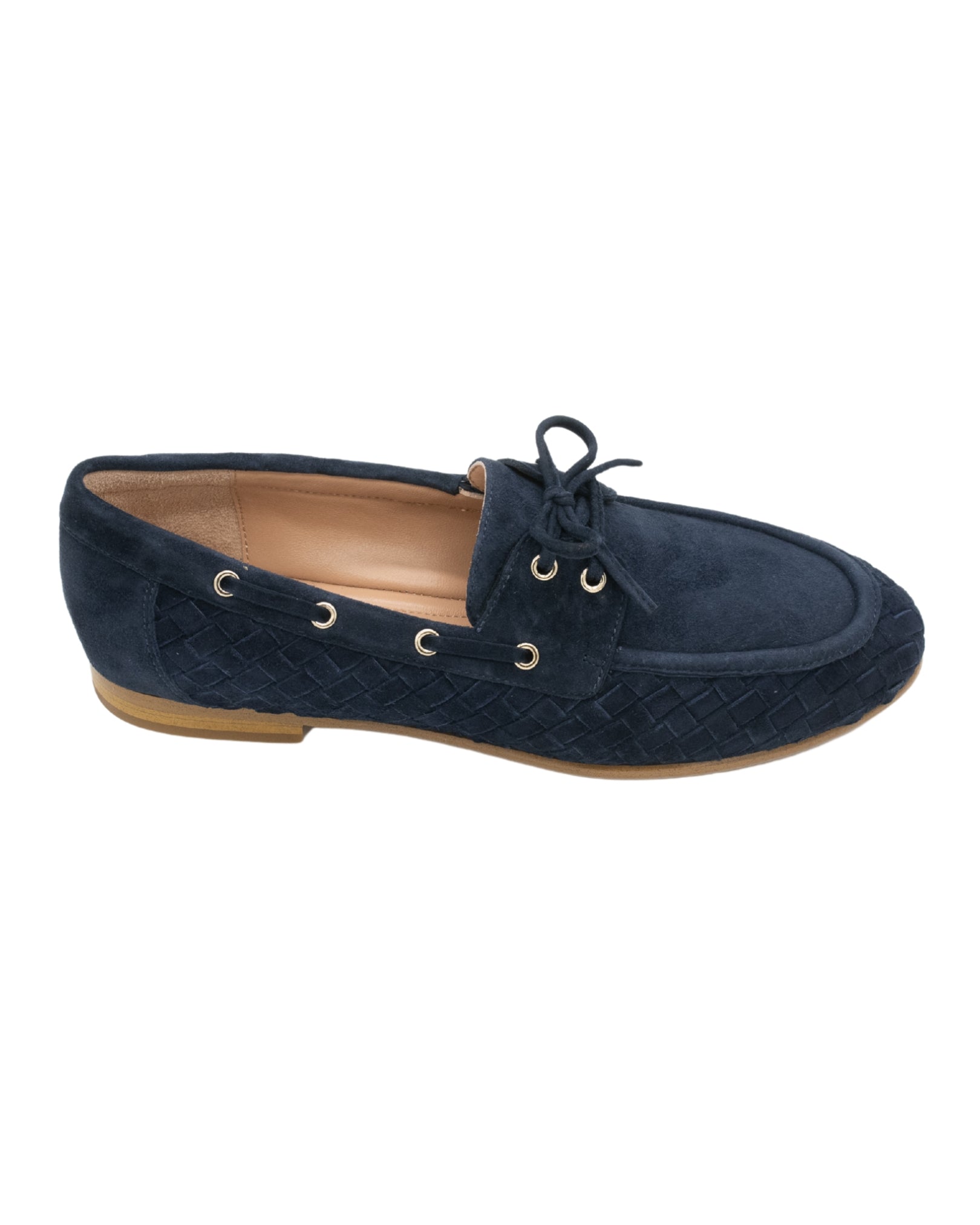 Blu Woven Bootsschuh