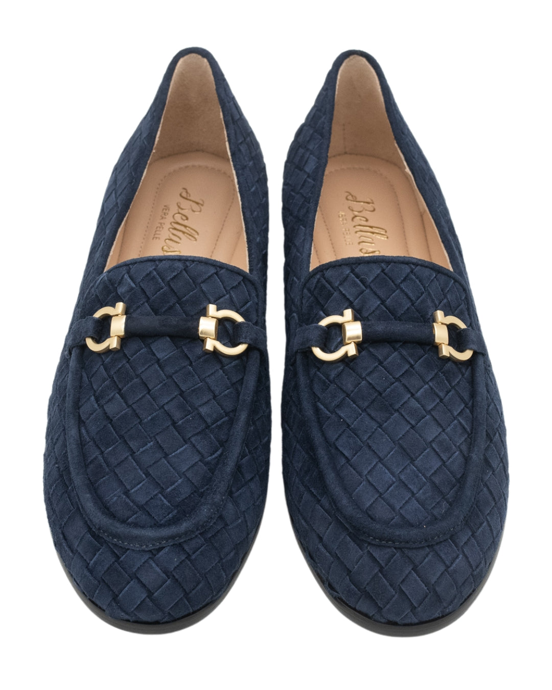 Blu Woven Horsebit Loafer