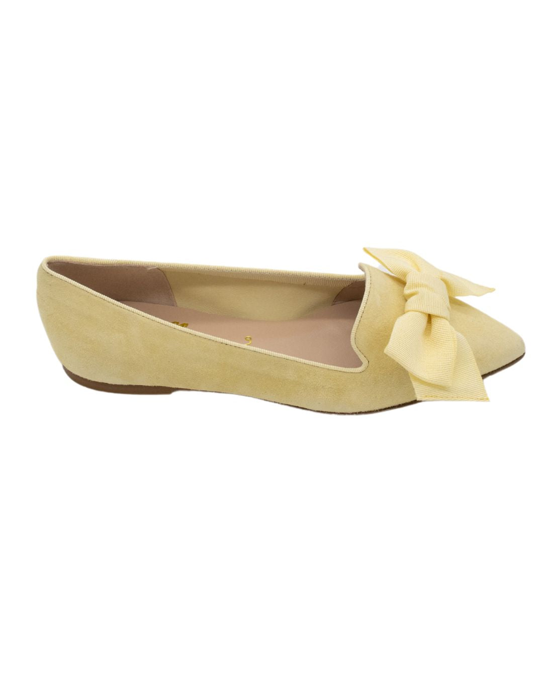 Citrus-Paglia bow loafer Pointy