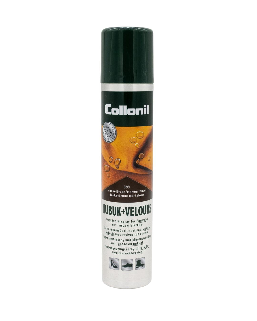Collonil nubuck &amp; velor dark brown