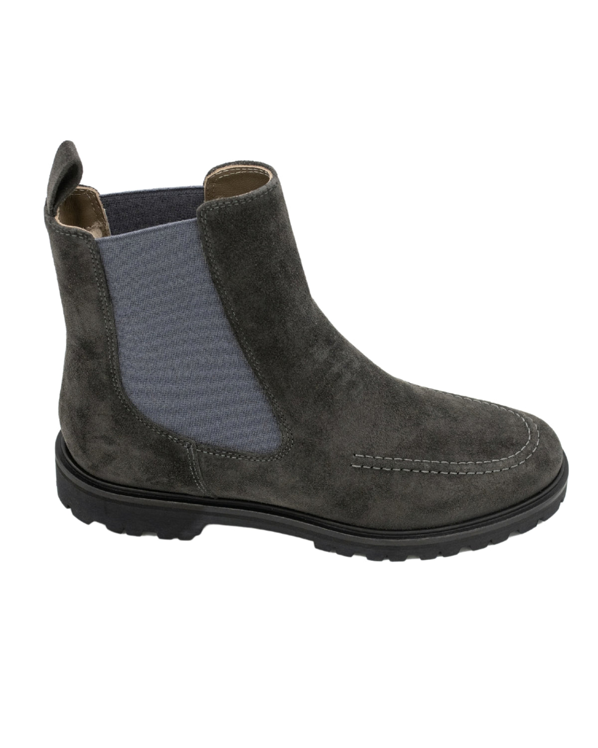 Ematite-Smoke Chelseaboots gefüttert