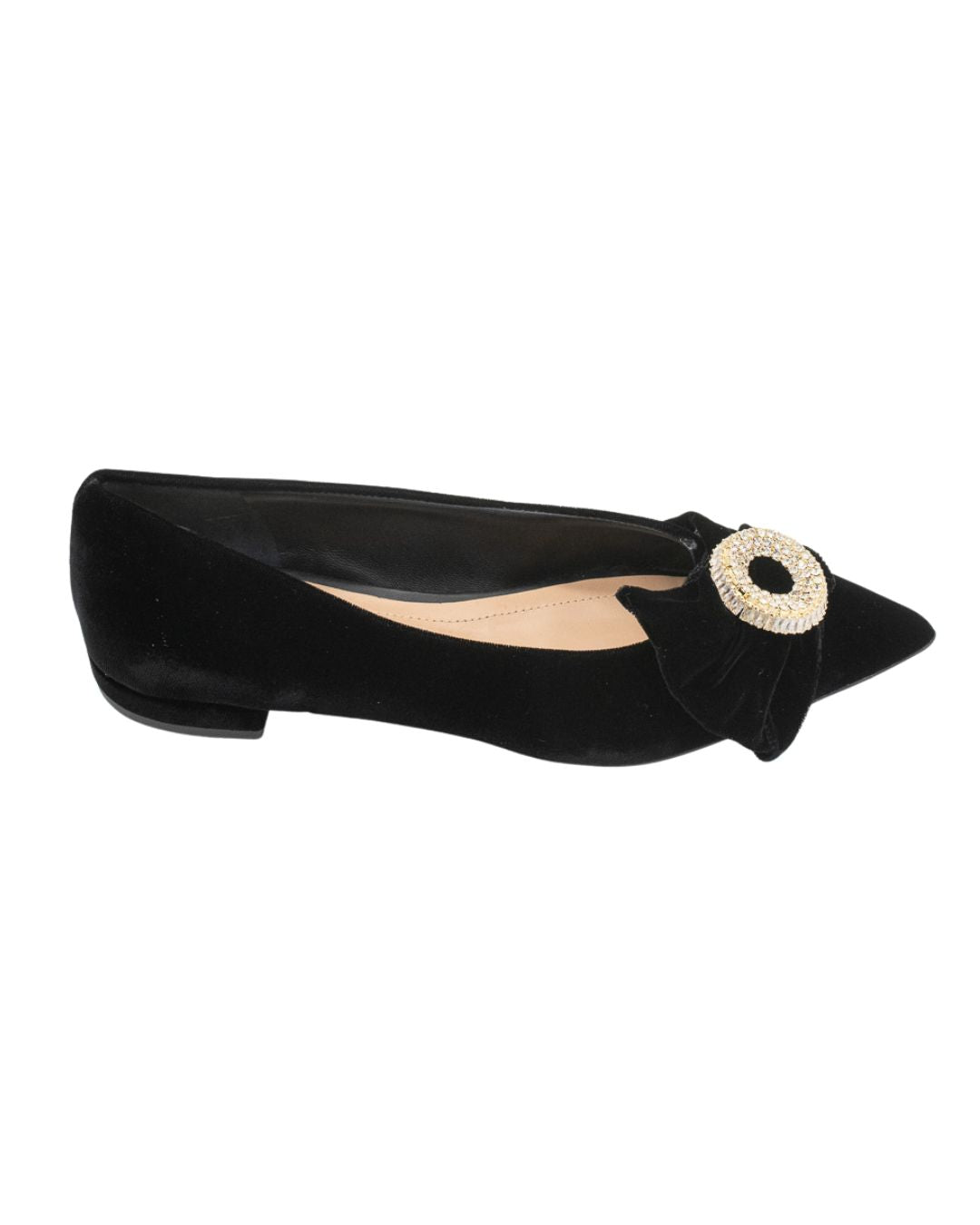 Festive Fiocco-Nero Schleifenloafer Pointy