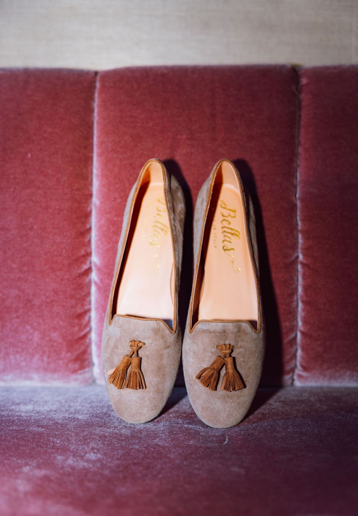 Taupe - Marrone Tasselloafer Klassik