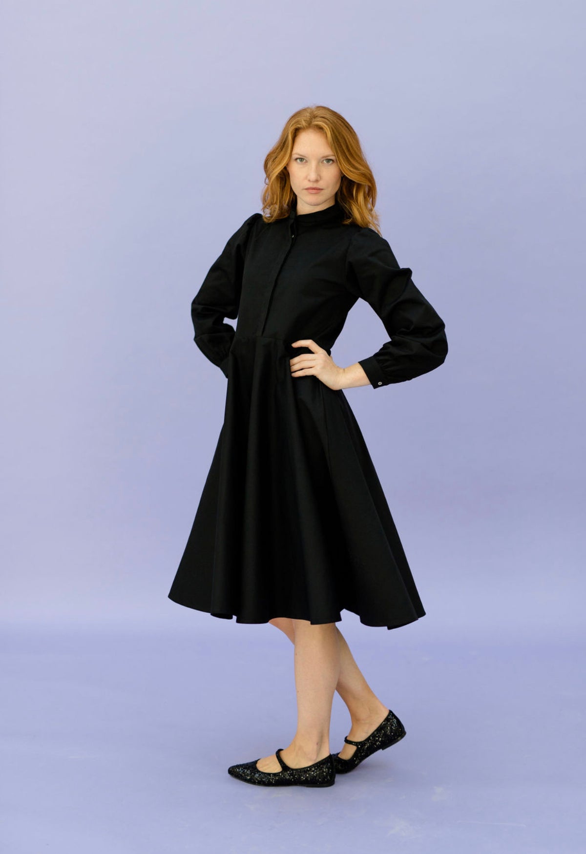 Mary Jane Pailletten Nero