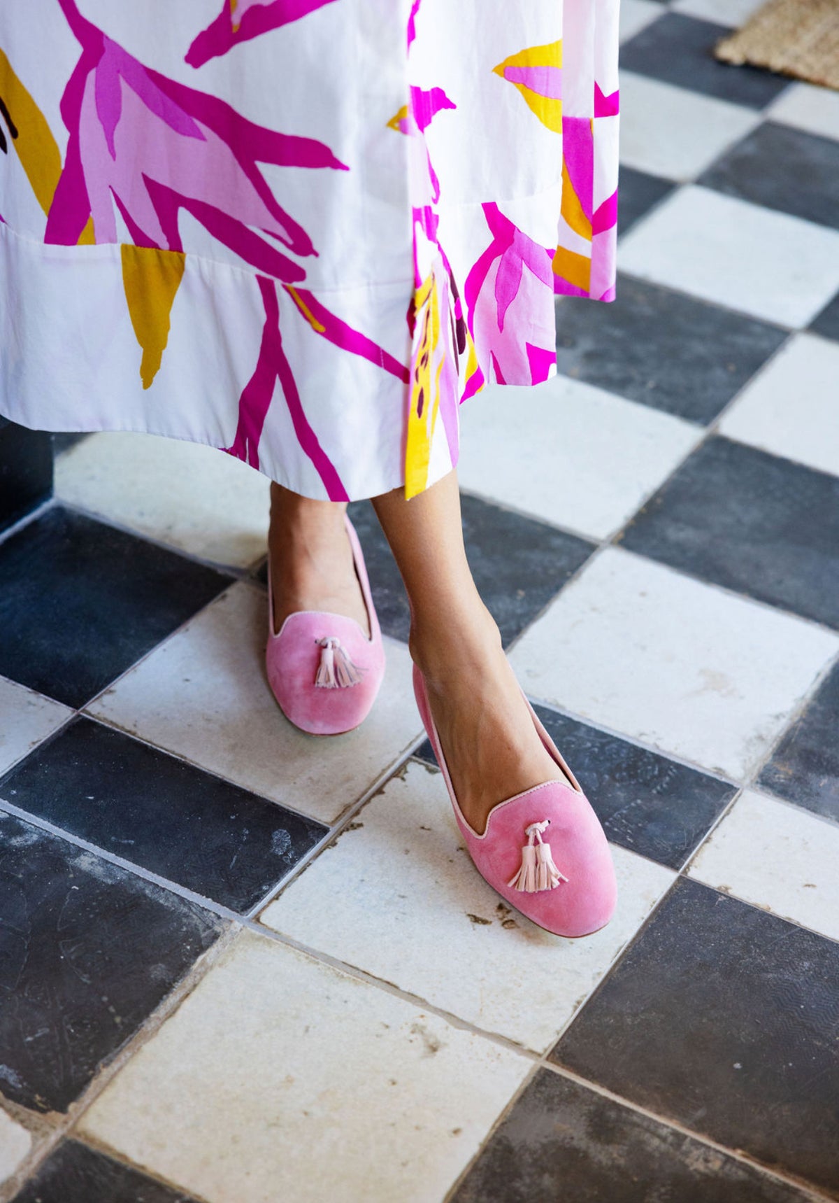 Caramella-Peach Tassel Loafer Classic