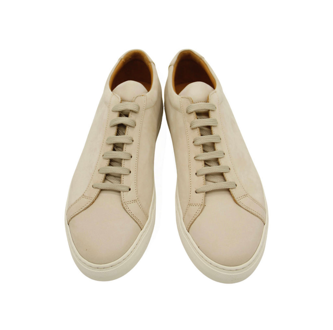 Herren Sneaker Nabuk Beige