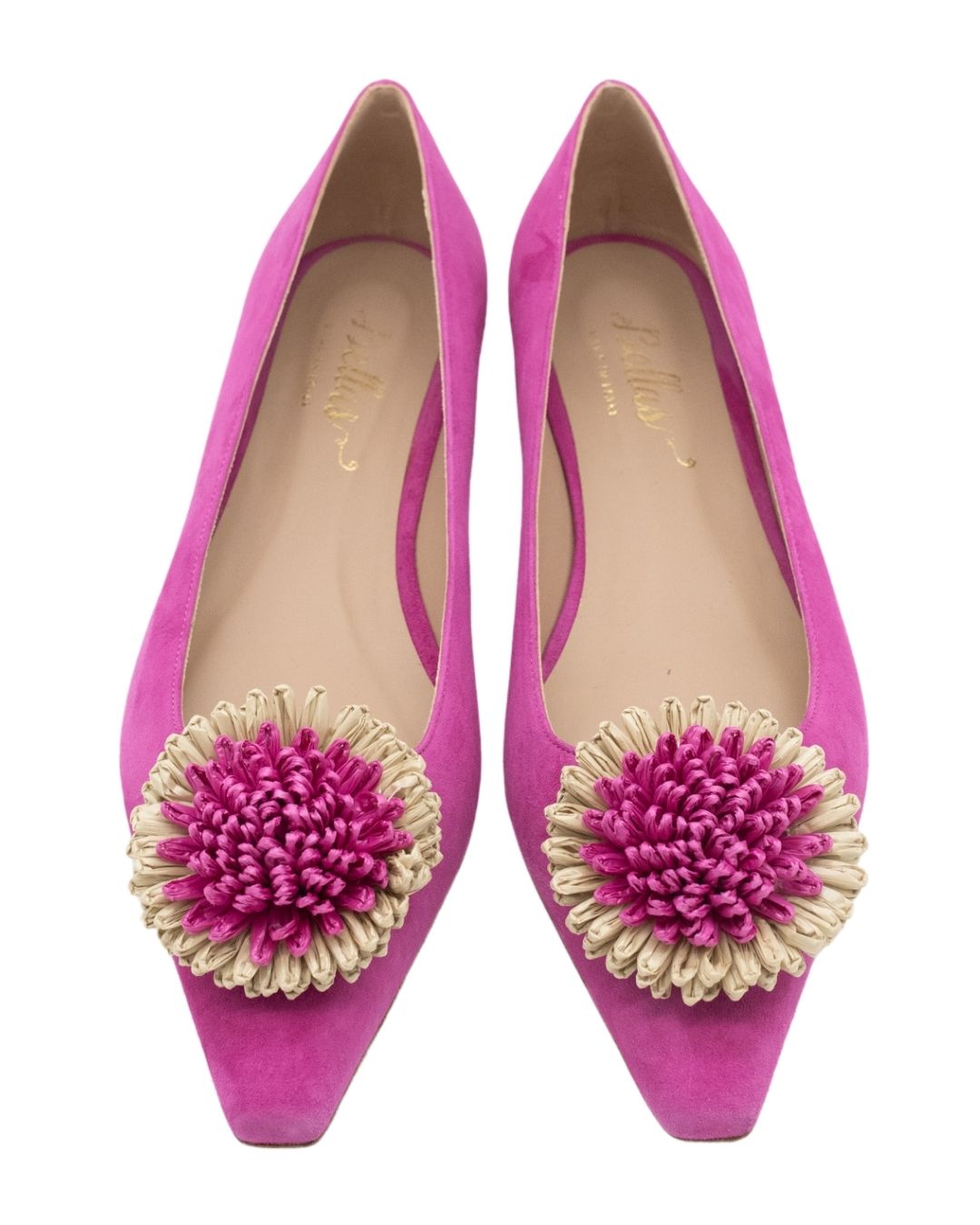 SHOOTINGSCHUH Hot Pink Bast Fiore Pointy 41