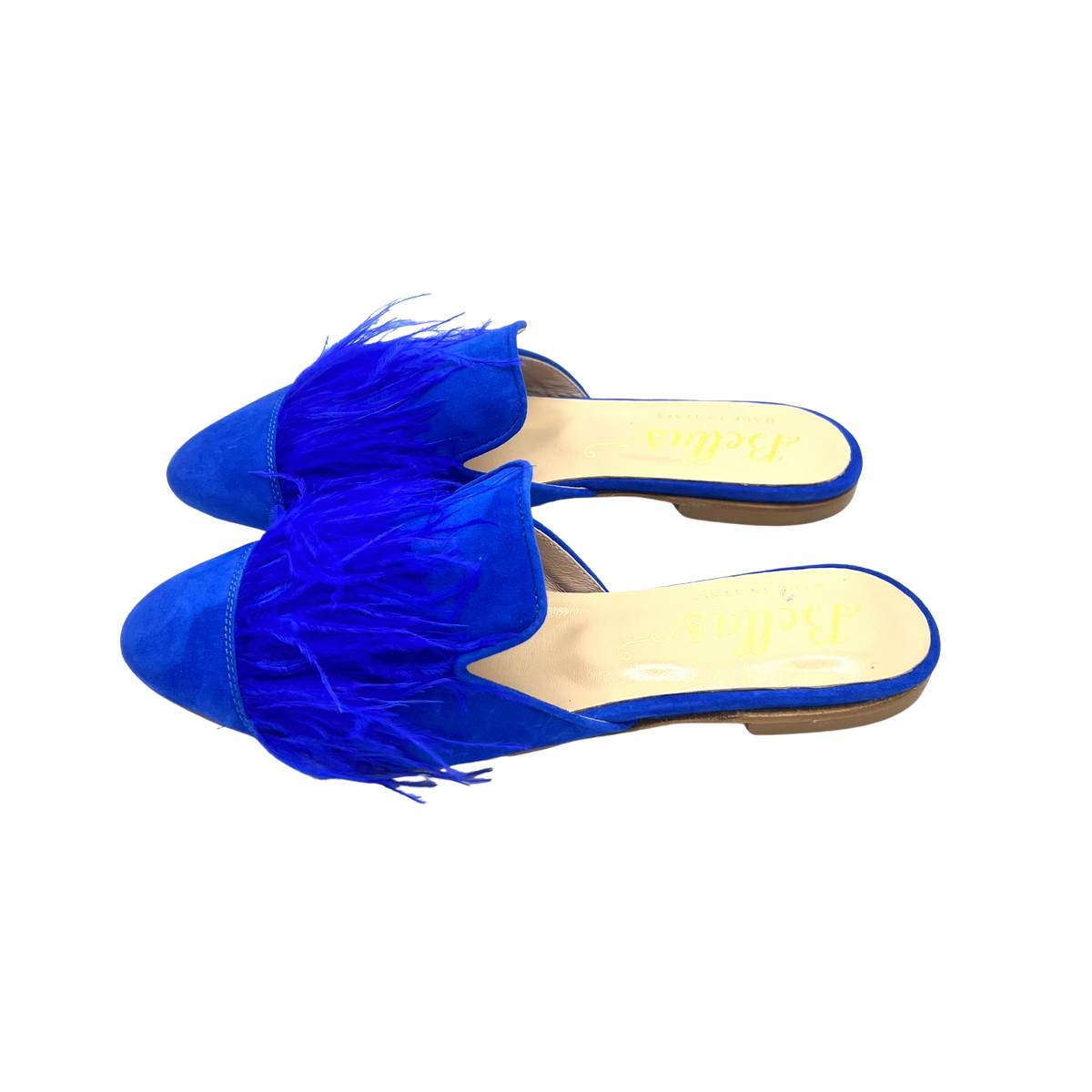 Mules Bluette Feathers