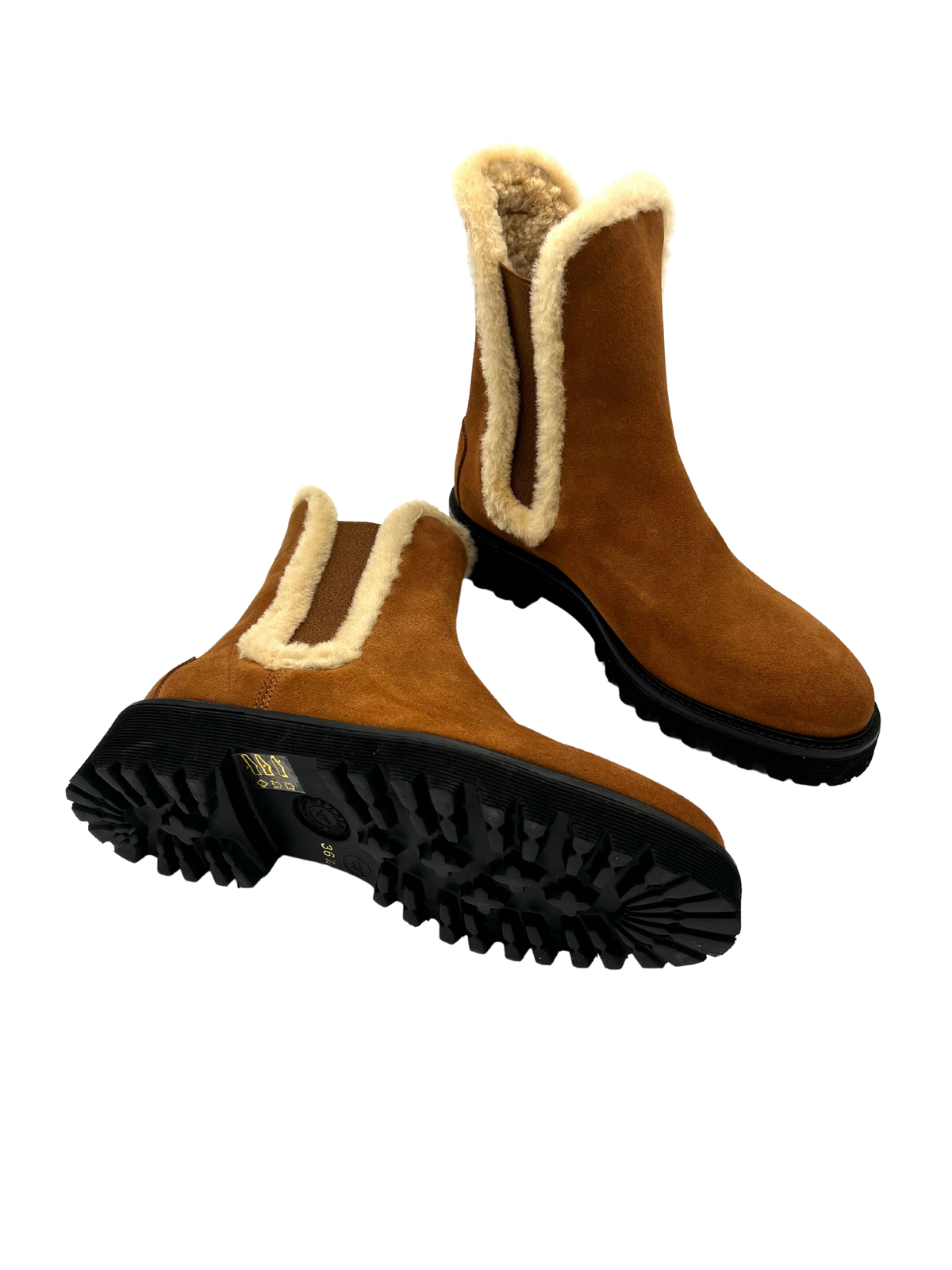 Chelseaboots Terra mit Lammfell gefüttert
