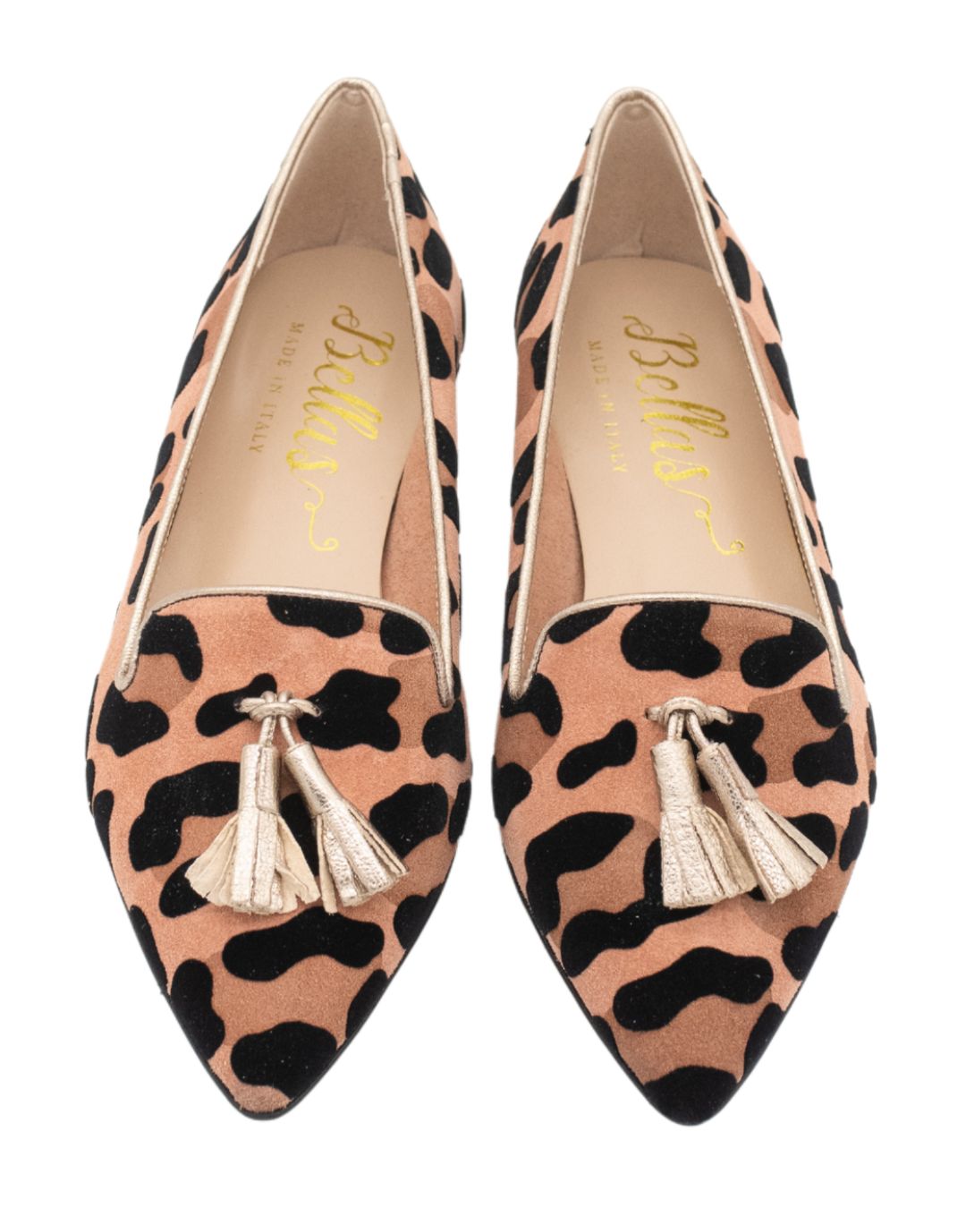Leo Orlando Cipria-Rame Tasselloafer Pointy (kurzer Tassel)