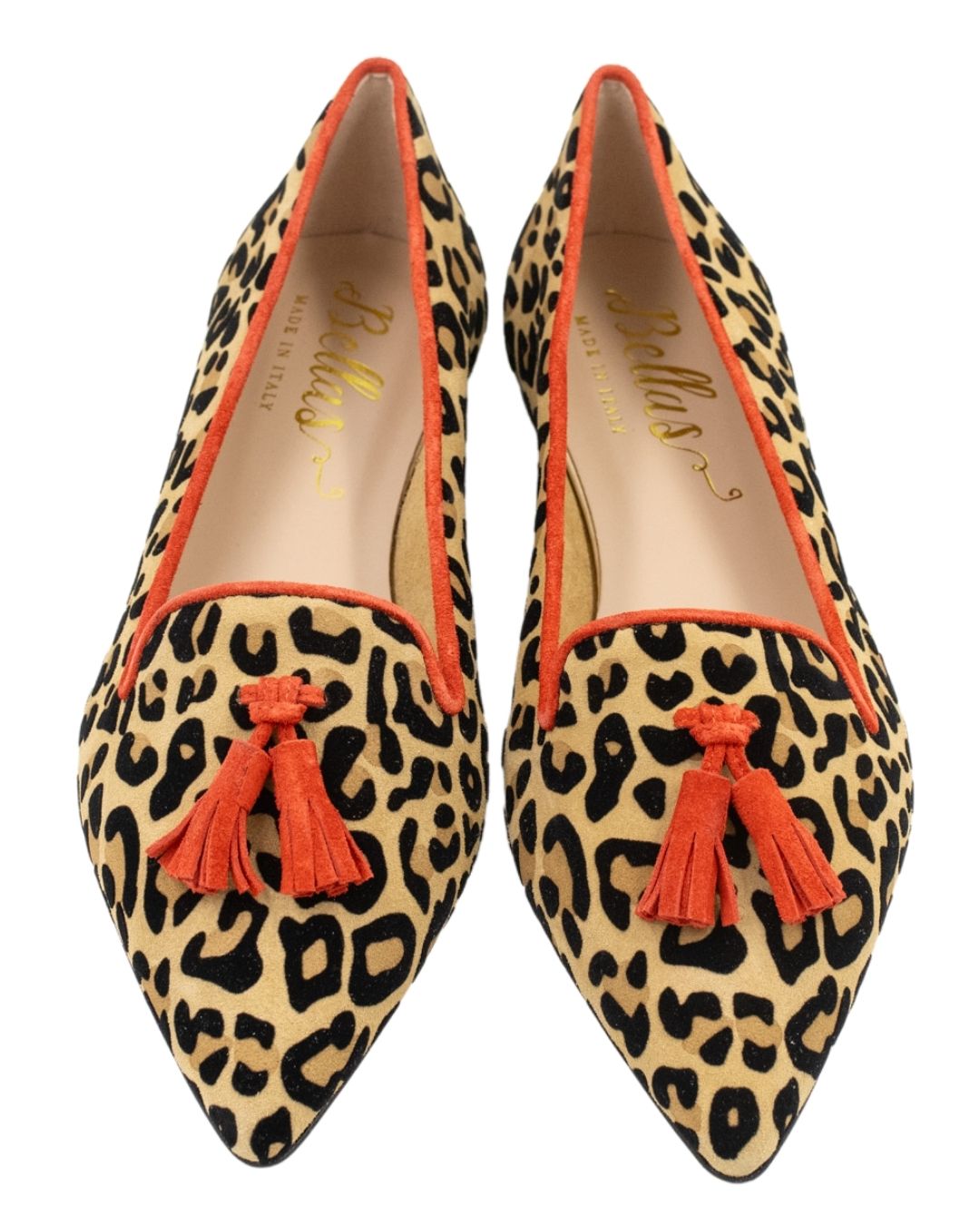 SHOOTINGSCHUH Leopardino-Ginger Tasselloafer Pointy (kurzer Tassel) 41