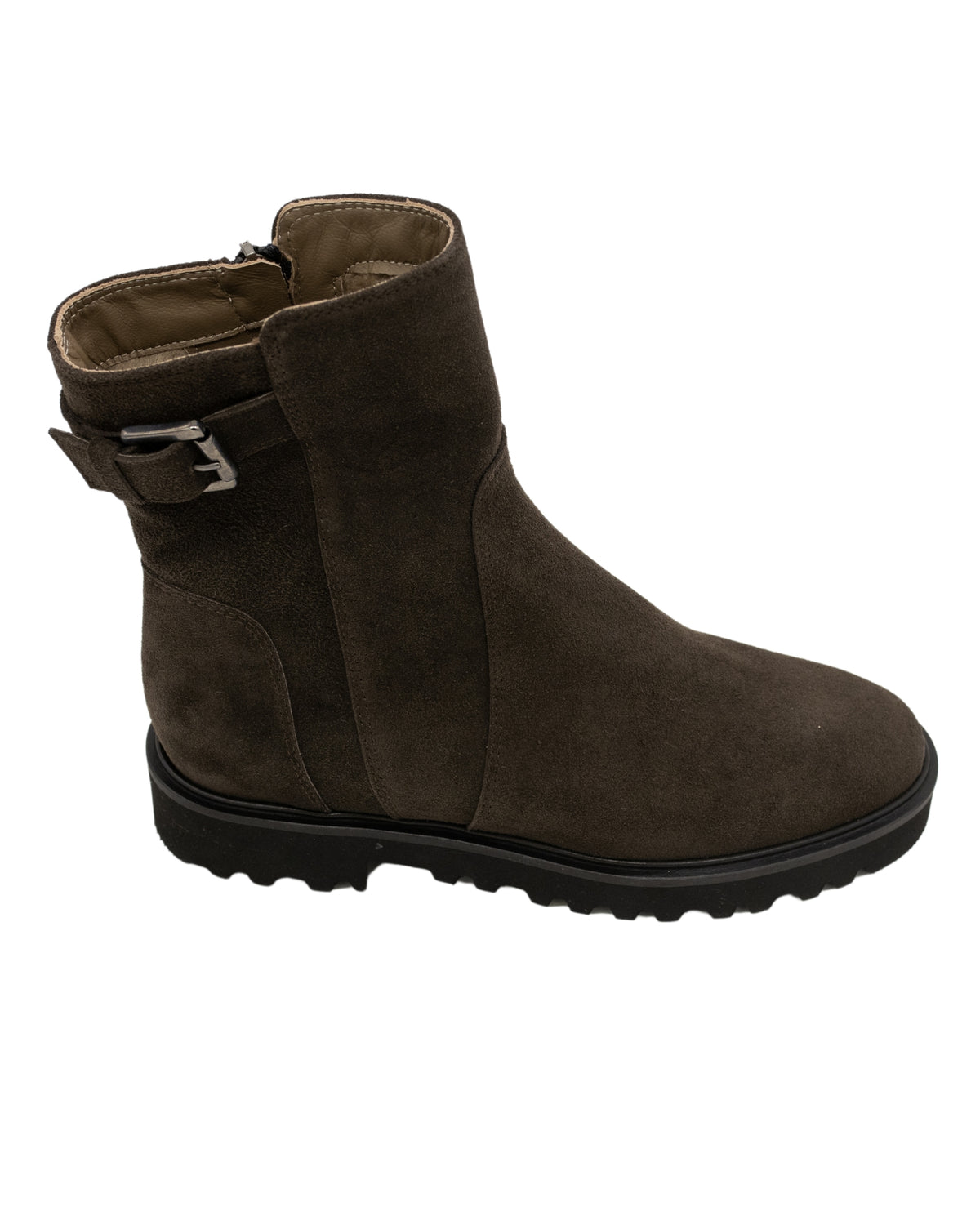 Moka Zip Stiefelette gefüttert