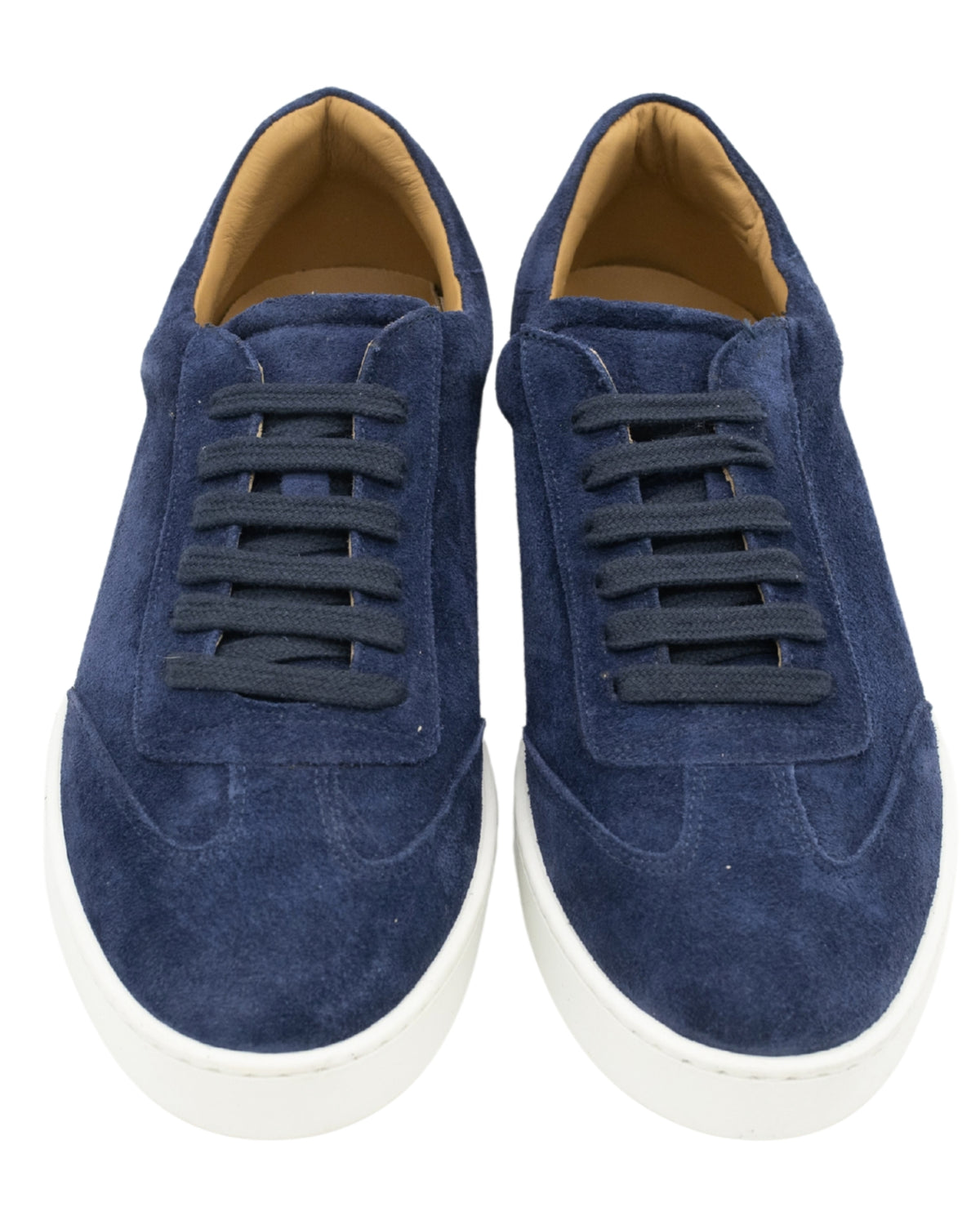 Navy Suede Sneaker Herren