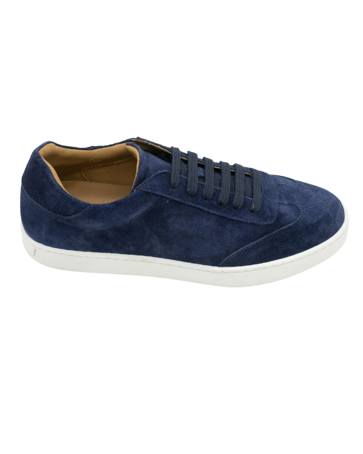 Navy Suede Sneaker Herren