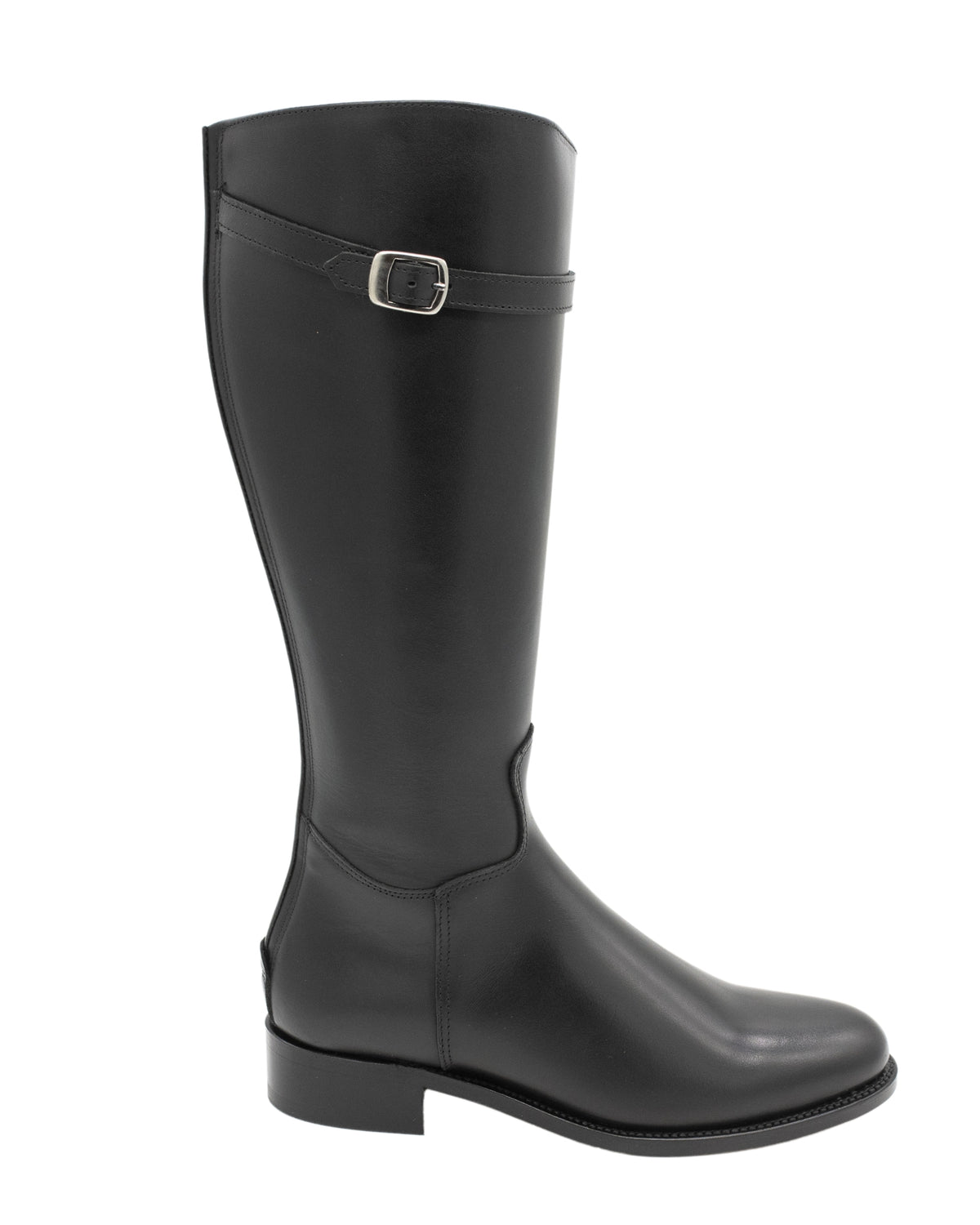 Nero Glattleder Reiter Stiefel