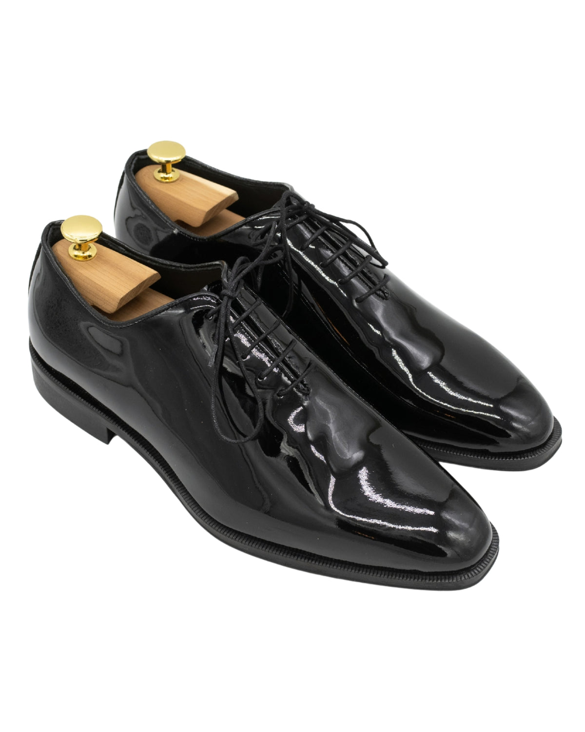 Nero Lack Smokingschuh Herren