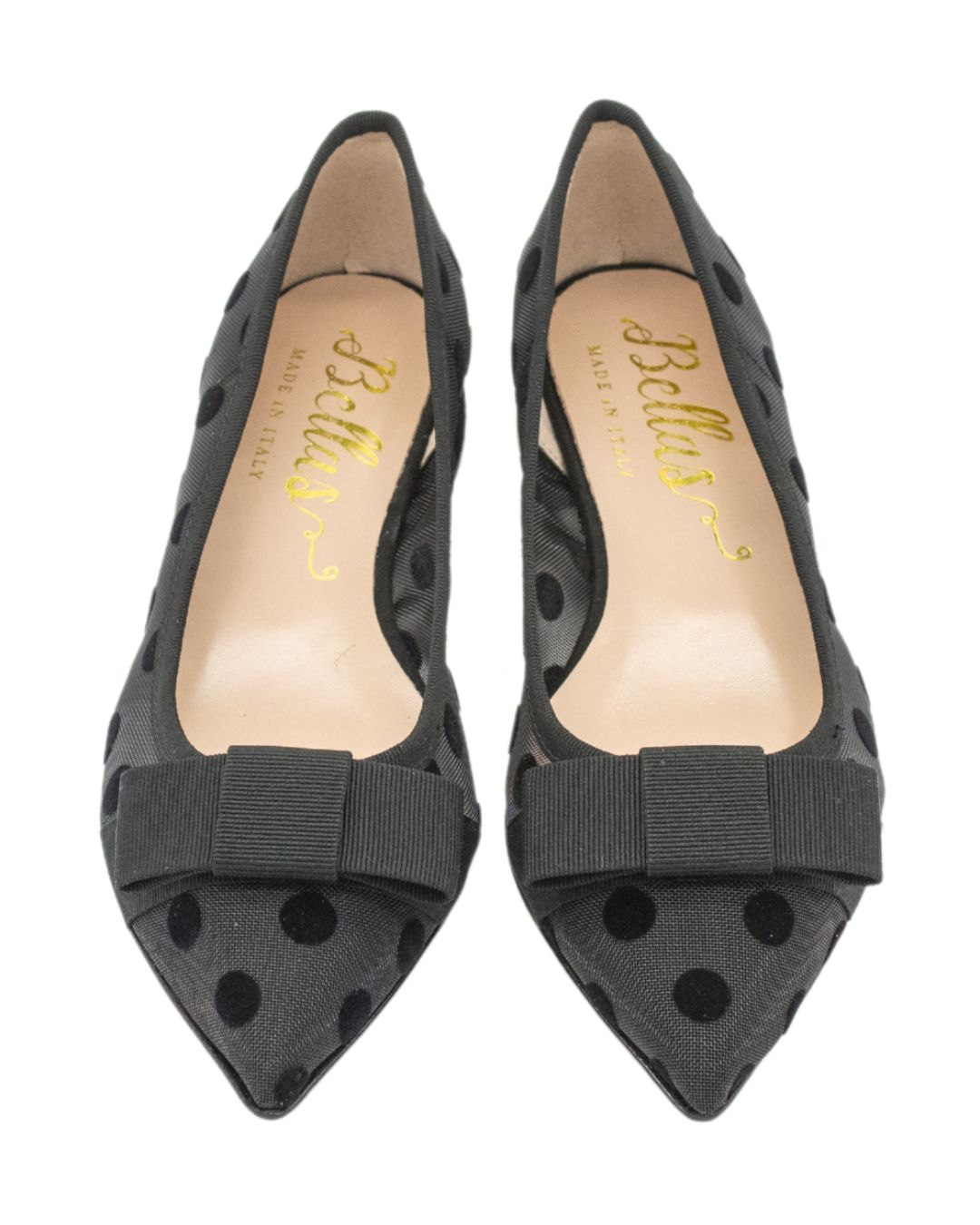 Nero Mesh Dot Pointy
