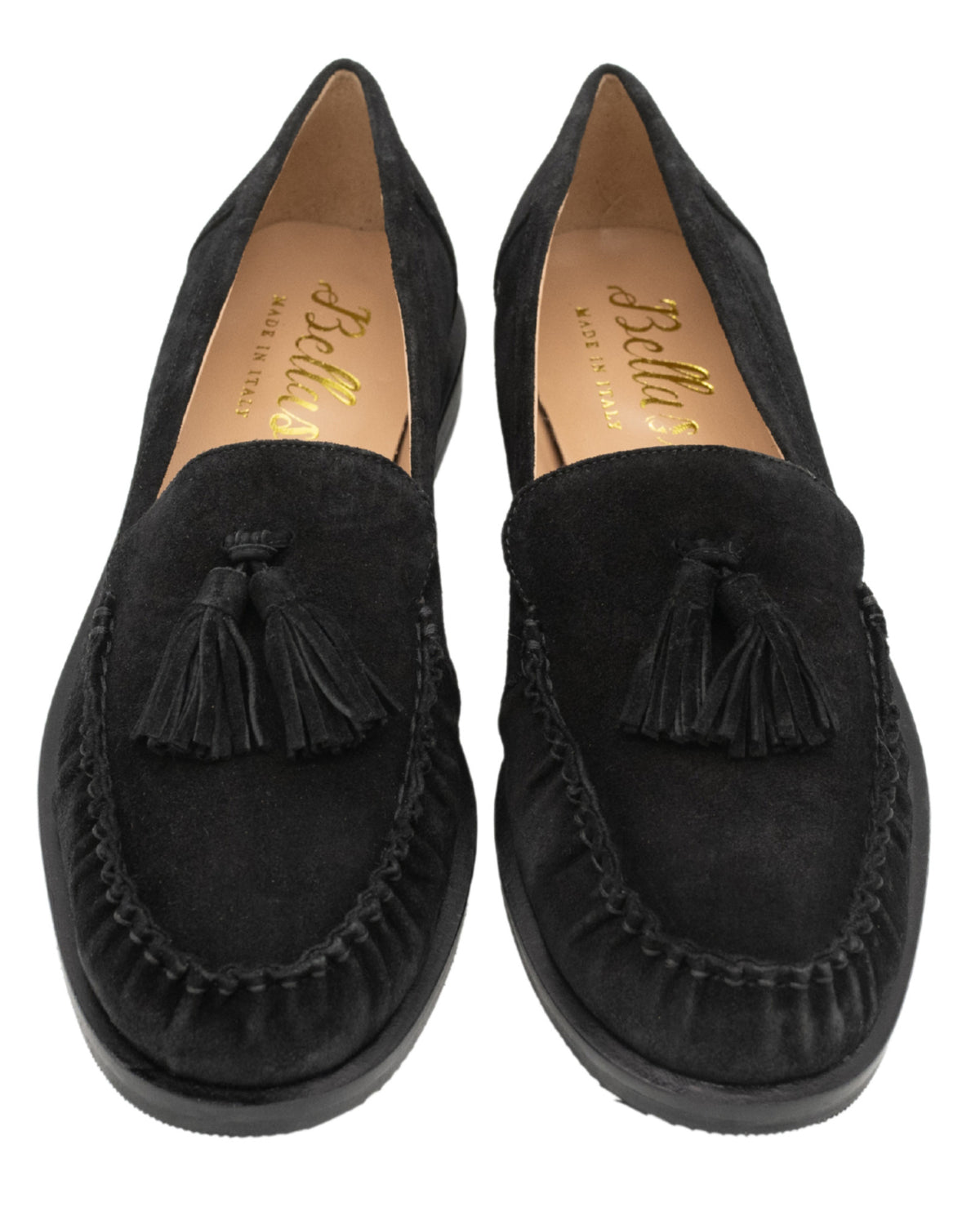SHOOTINGSCHUH Nero Ruffle Tasselloafer 41