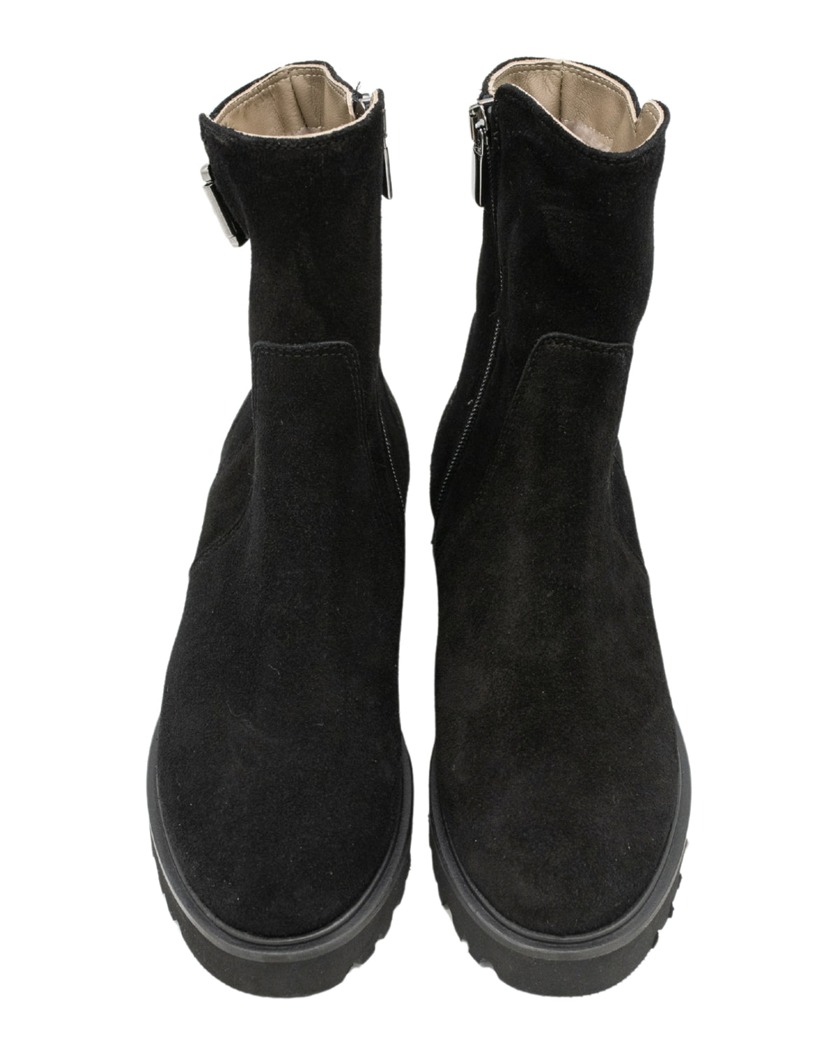 Nero Zip Stiefelette gefüttert