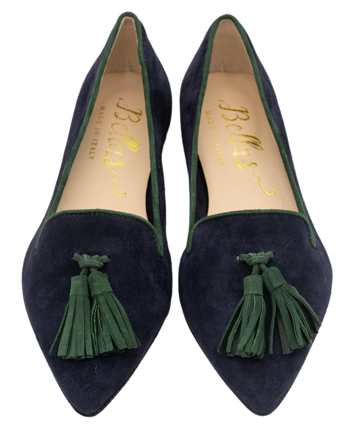 Peacoat-Wild Green Tasselloafer Pointy