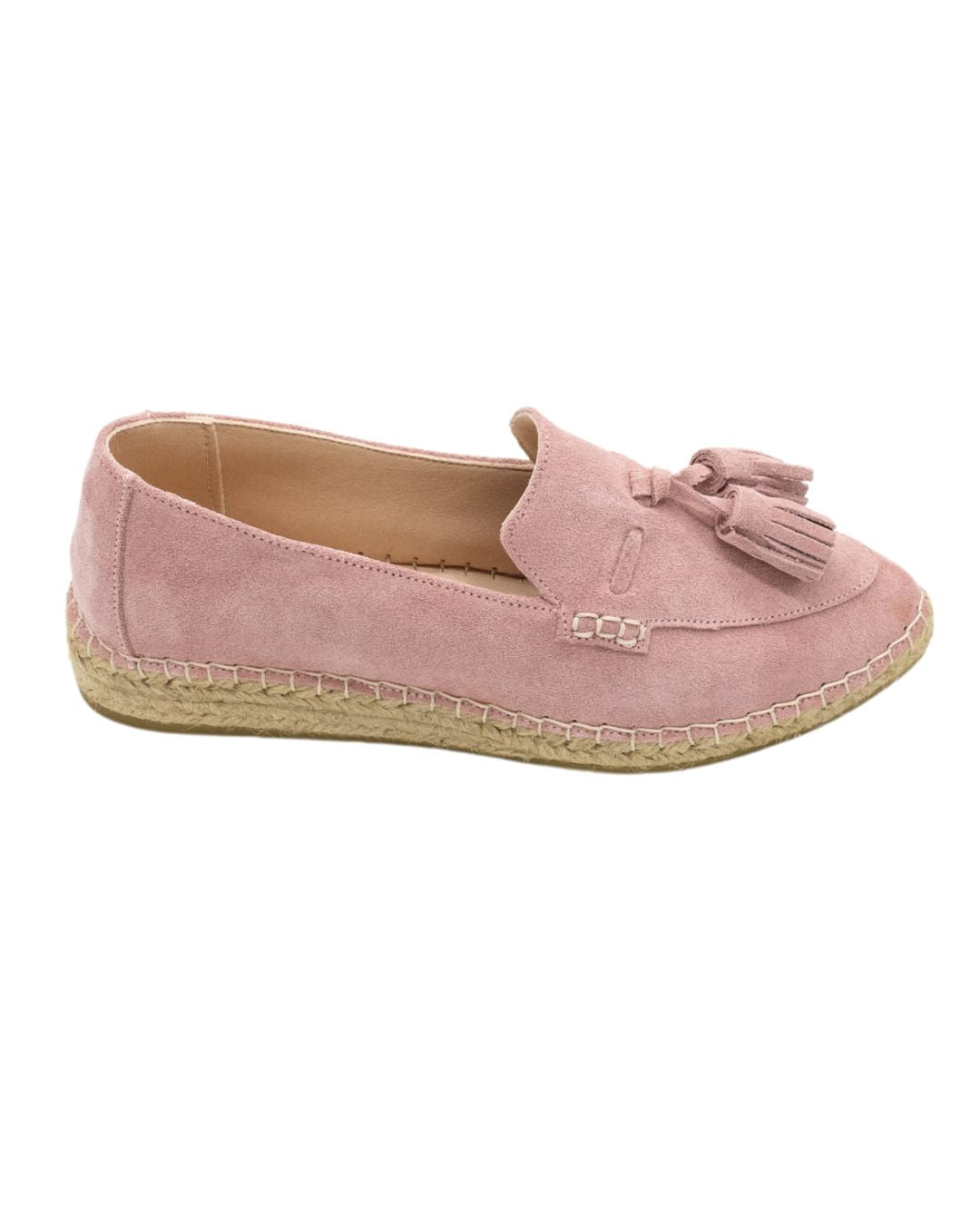 Pink Espadrilles Pointy (with tassel)
