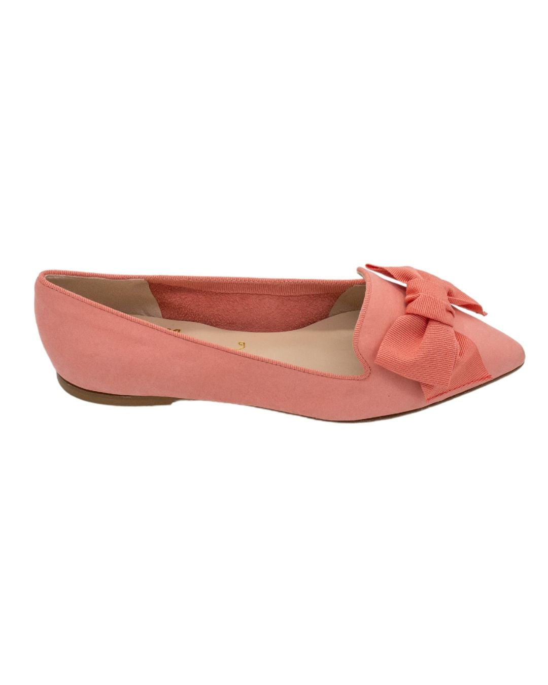 Rosso Pointy bow loafer
